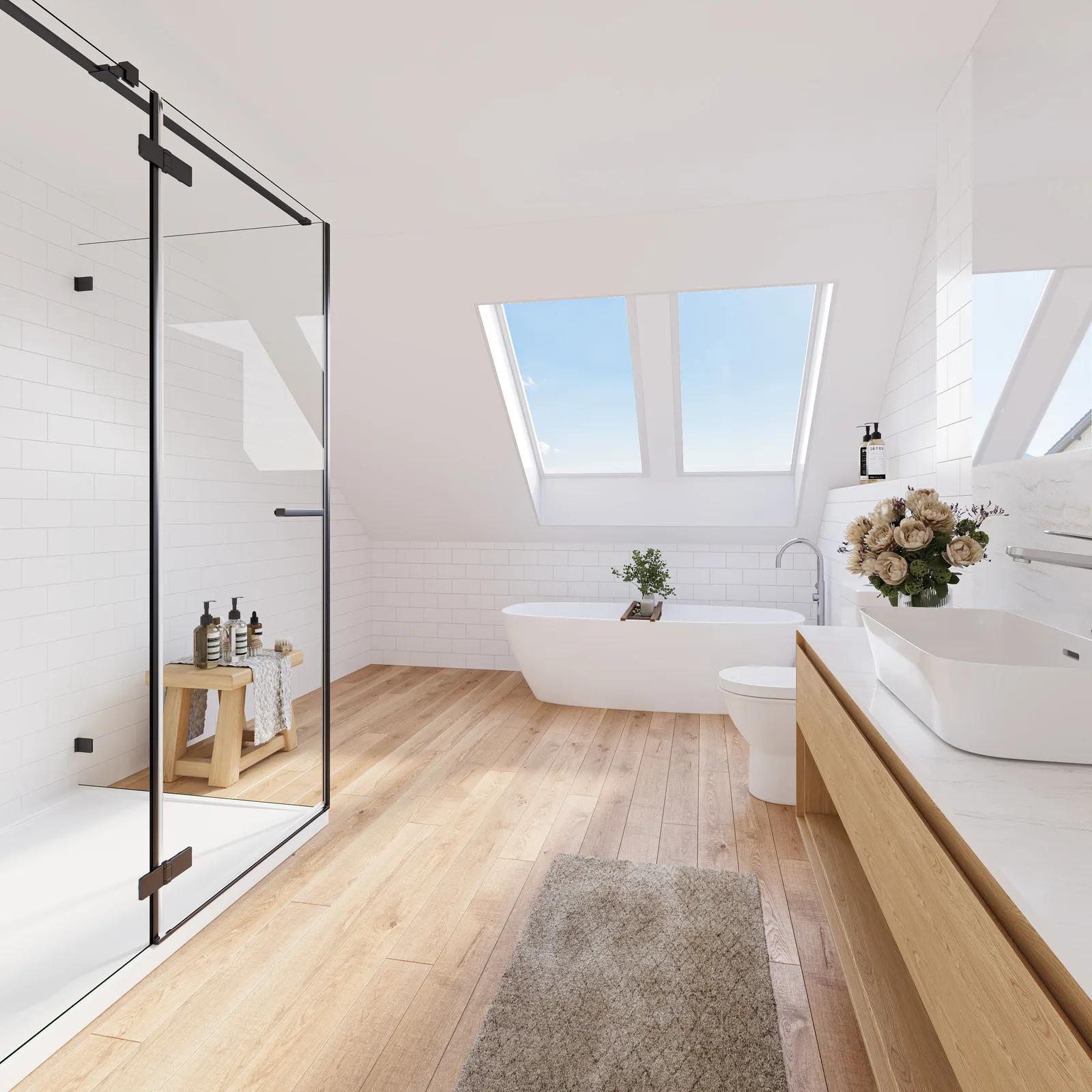 5.5-Zimmer-Dachwohnung mit grossem Balkon in Wallbach - 4