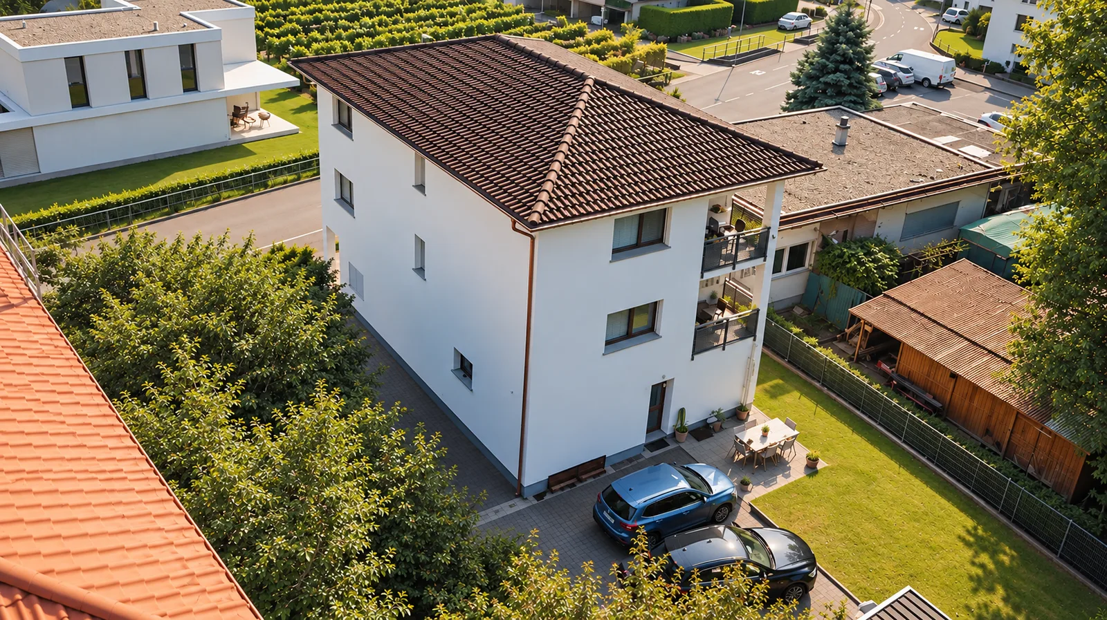 Casa plurifamiliare con due appartamenti, giardino e ampi spazi esterni - 2