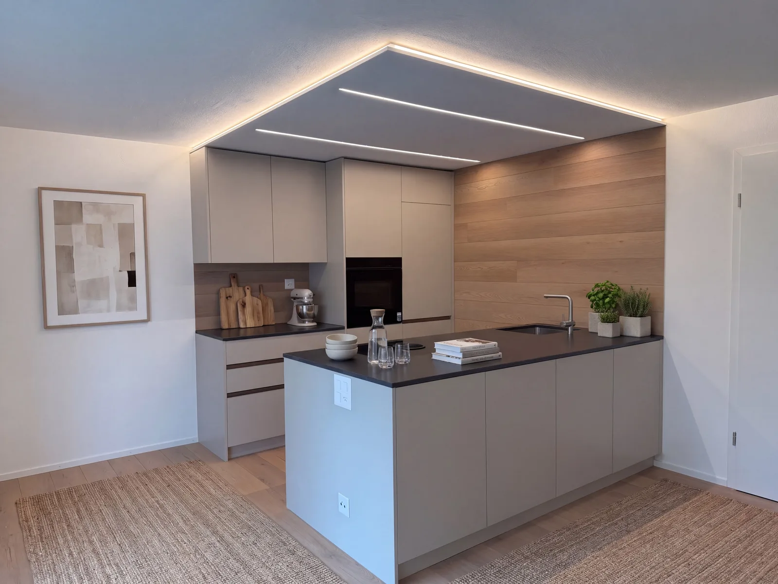2-Zimmer-Wohnung in Feusisberg kaufen - totalsaniert mit grosser Kochinsel - 2