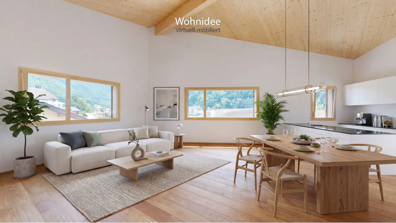 Neue 4.5-Zimmer-Attikawohnung in Schiers mieten - 3