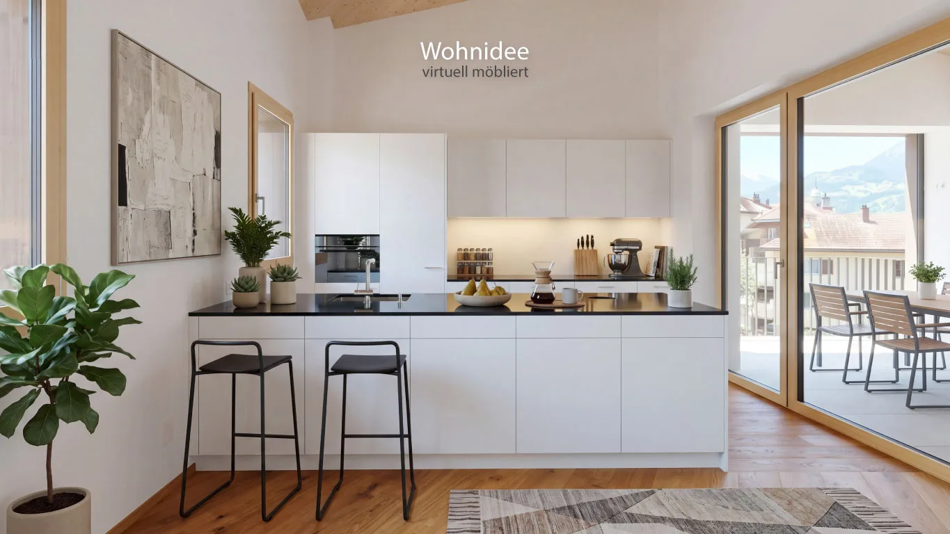 Neue 4.5-Zimmer-Attikawohnung in Schiers mieten - 2