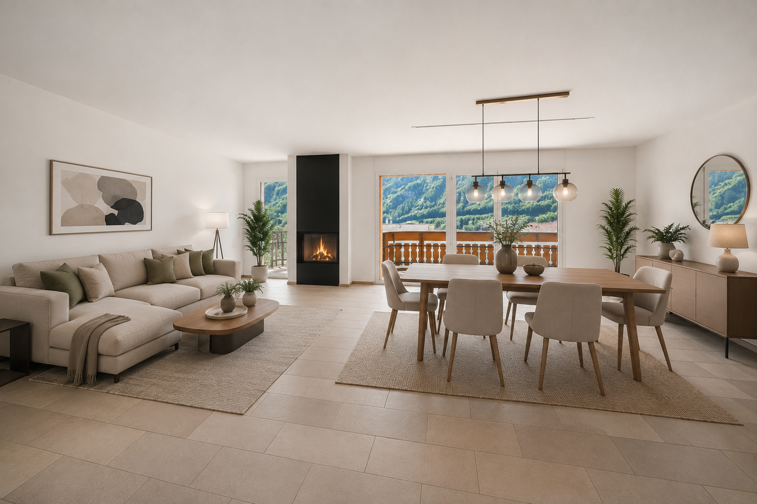 Ihr Rückzugsort in den Alpen: 4.5-Zimmer-Residenz in Leukerbad - 3
