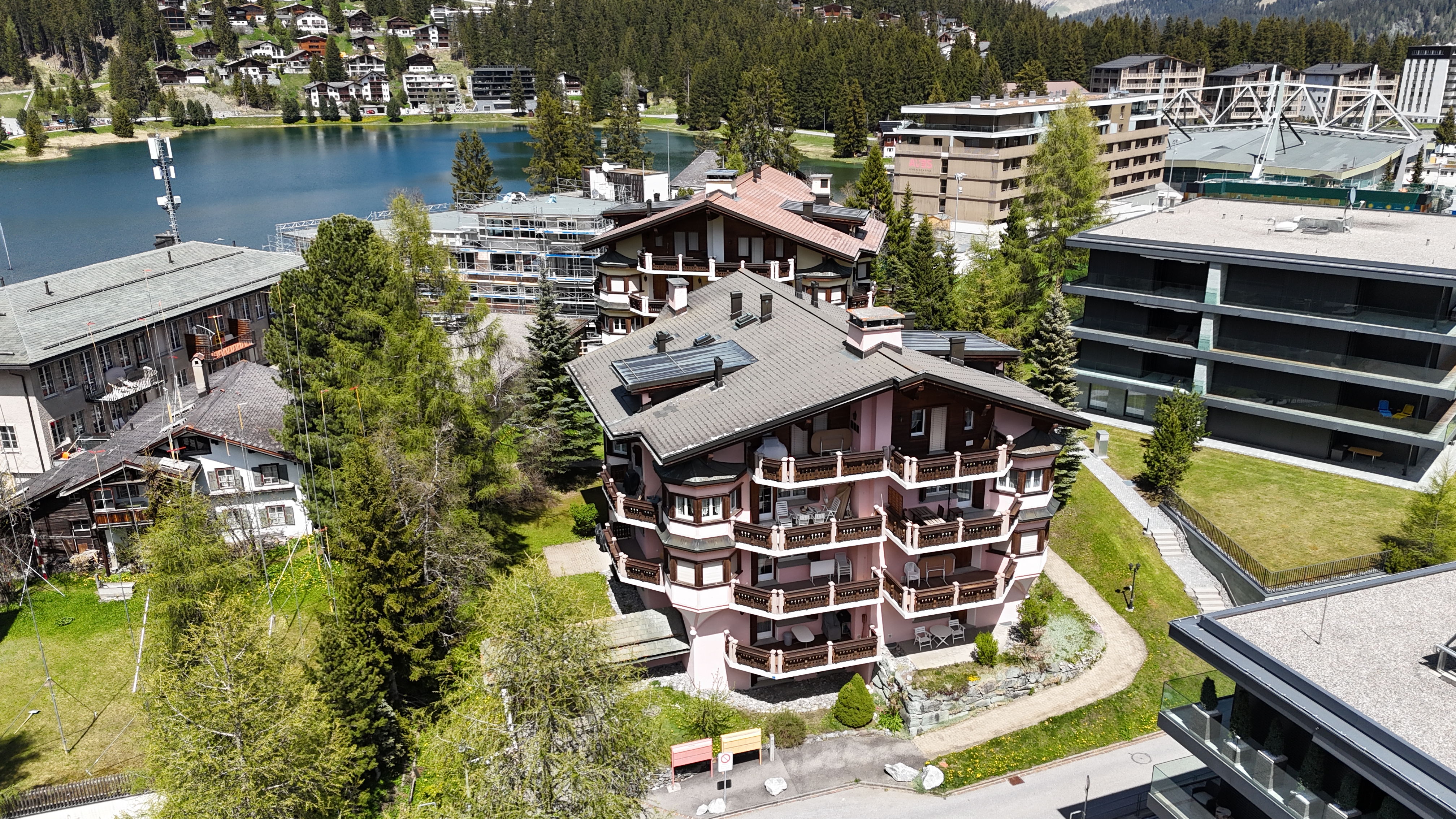 3.5-Zi.-Wohnung mit grossem Balkon nahe Weisshorn, Arosa - 1
