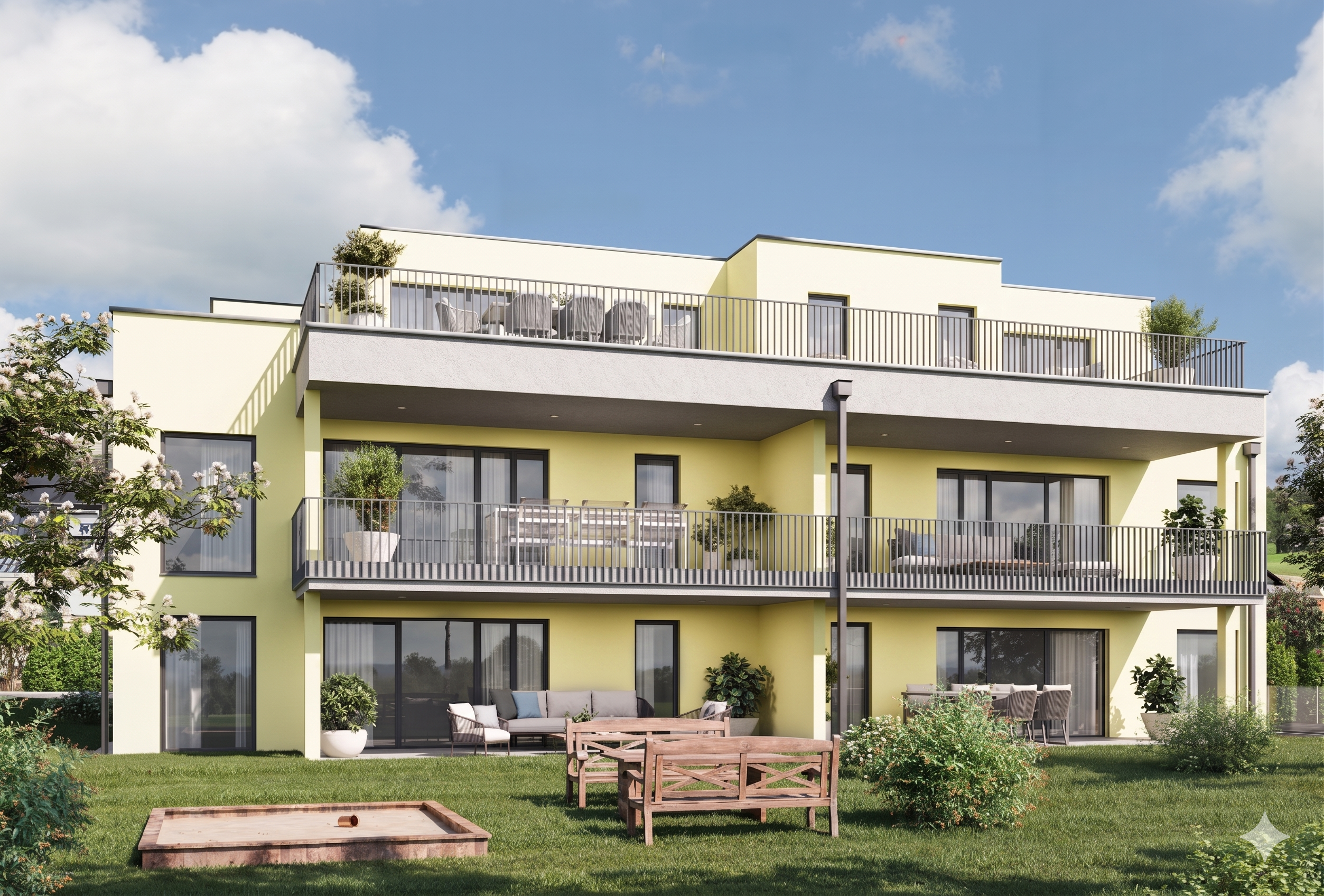 Schöne 3.5 Zimmer-Gartenwohnung in Schönbühl - 2