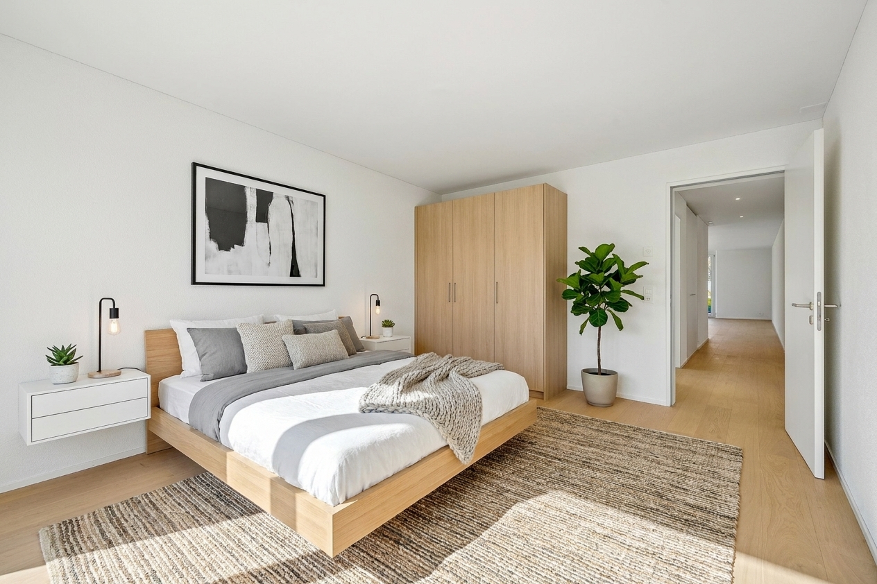 2.5-Zimmer-Etagenwohnung im Neubau / Erstbezug mit sonnigem Südbalkon in Neuenhof - 3