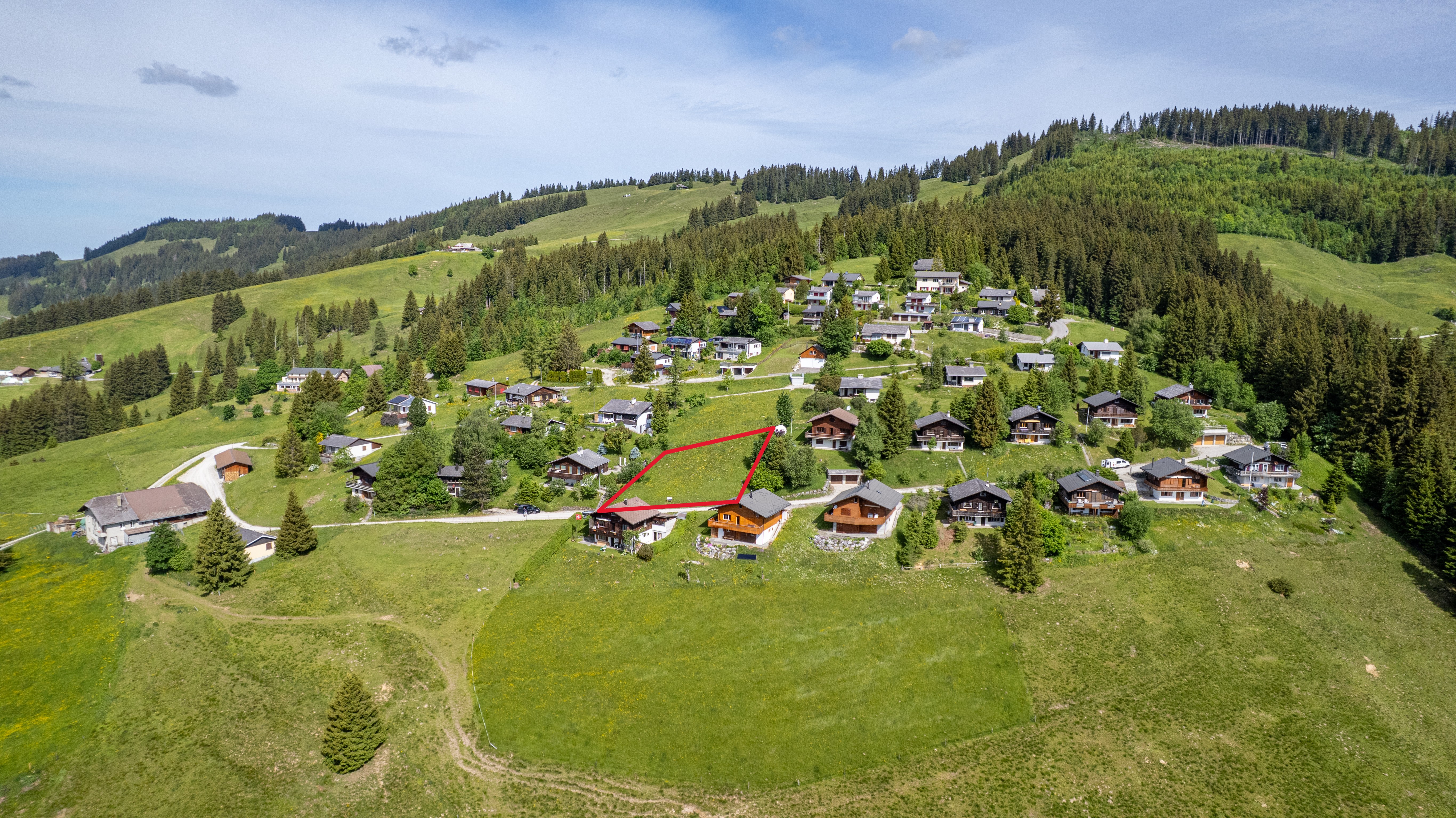 Erschlossenes Bauland 665 m² in Sangernboden, sonnig - 3