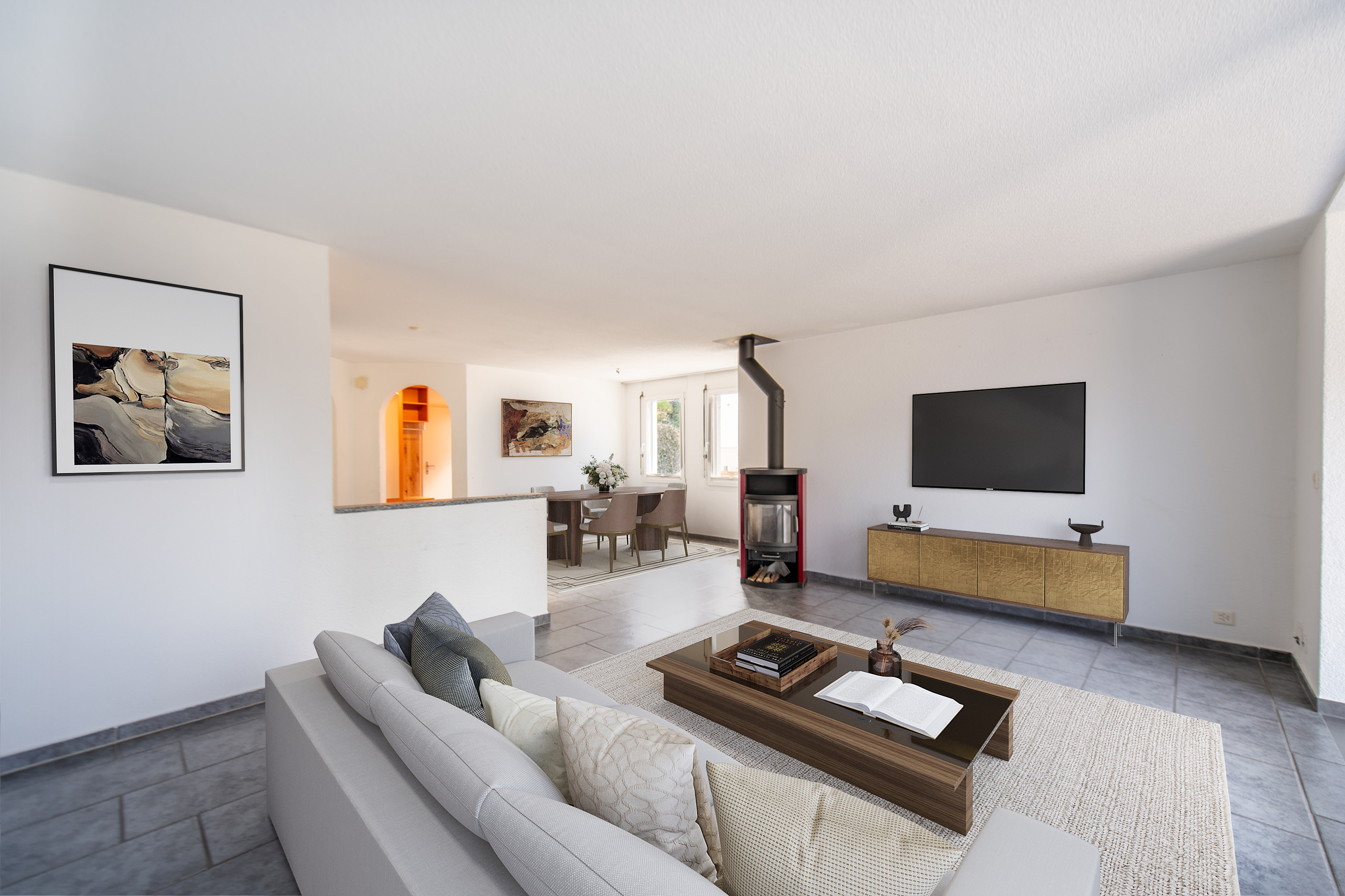 Ankommen und wohlfühlen: 6.5-Zimmer-Doppelhaushälfte in familienfreundlicher Wohnlage - 2