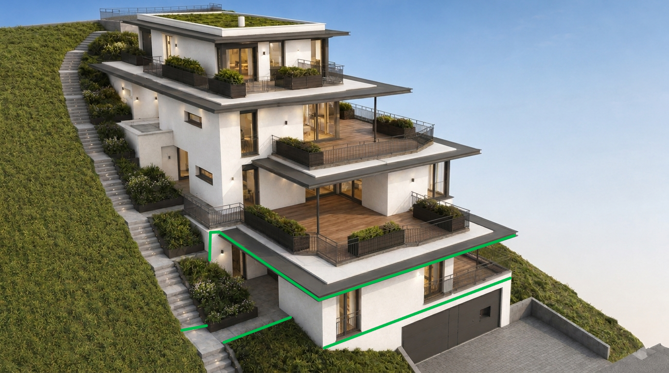 Exklusive 4.5-Zi.-Terrassenwohnung mit Weitsicht in Beringen mieten - 3