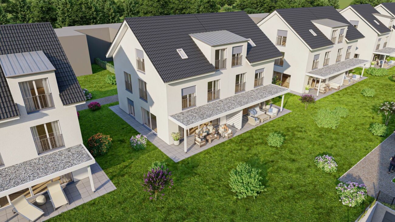Neubau 6.5-Zi.-Doppeleinfamilienhaus mit Garten in Saland - 3