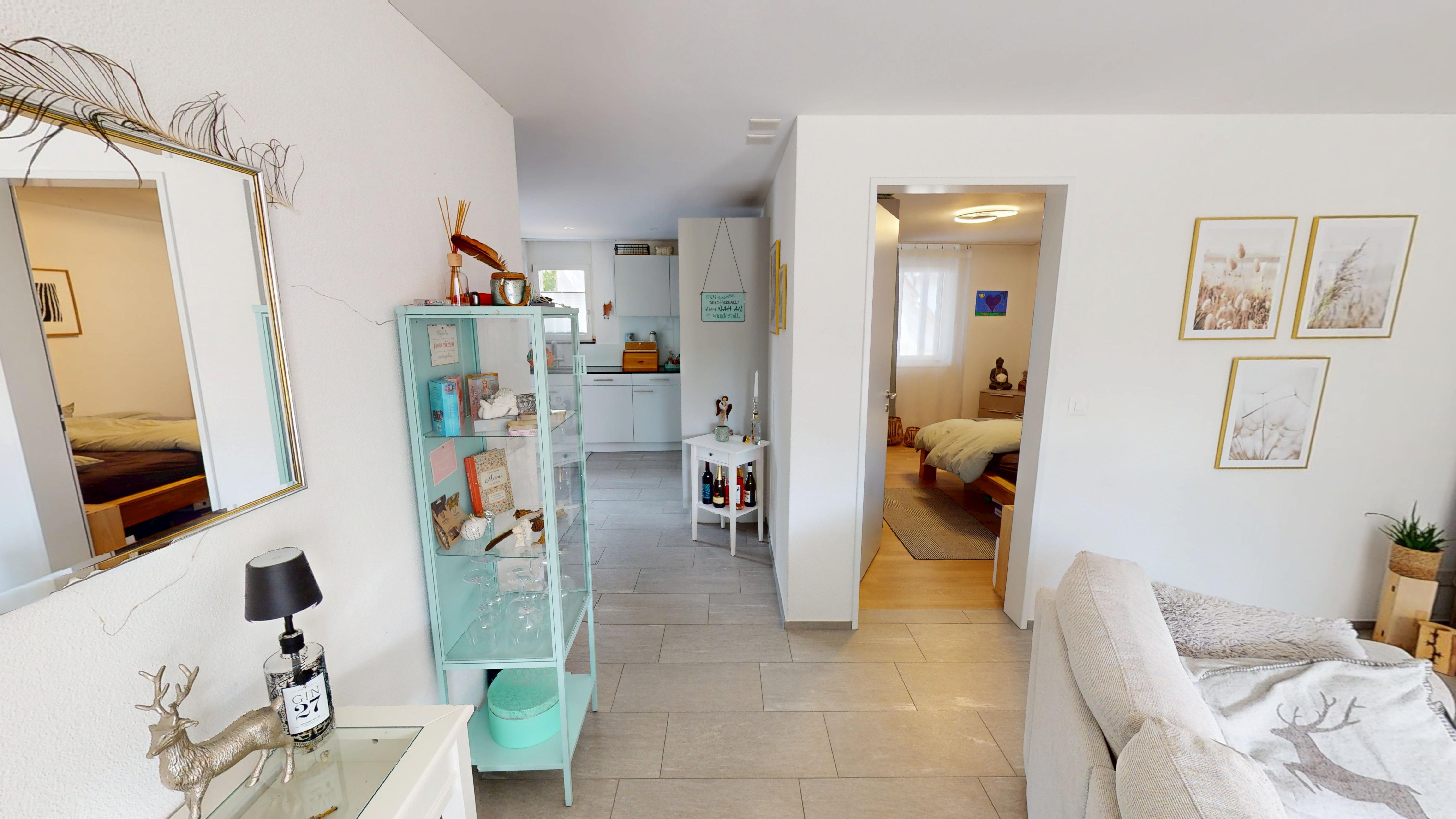 Helle 2.5-Zimmer-Wohnung mit Sitzplatz in Berg am Irchel kaufen - 3