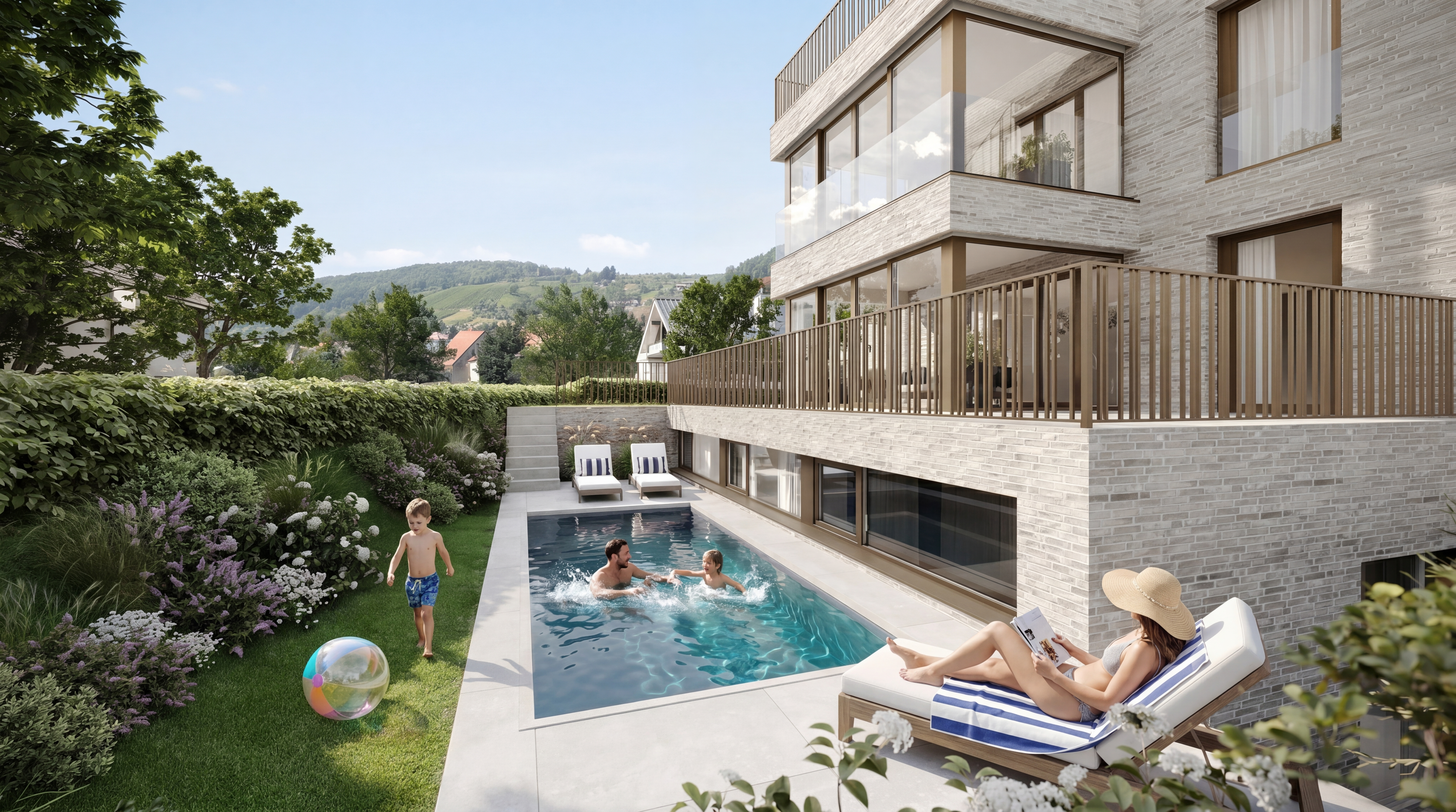 4.5-Zi. Maisonette mit Privatgarten - Biel-Benken kaufen - 3