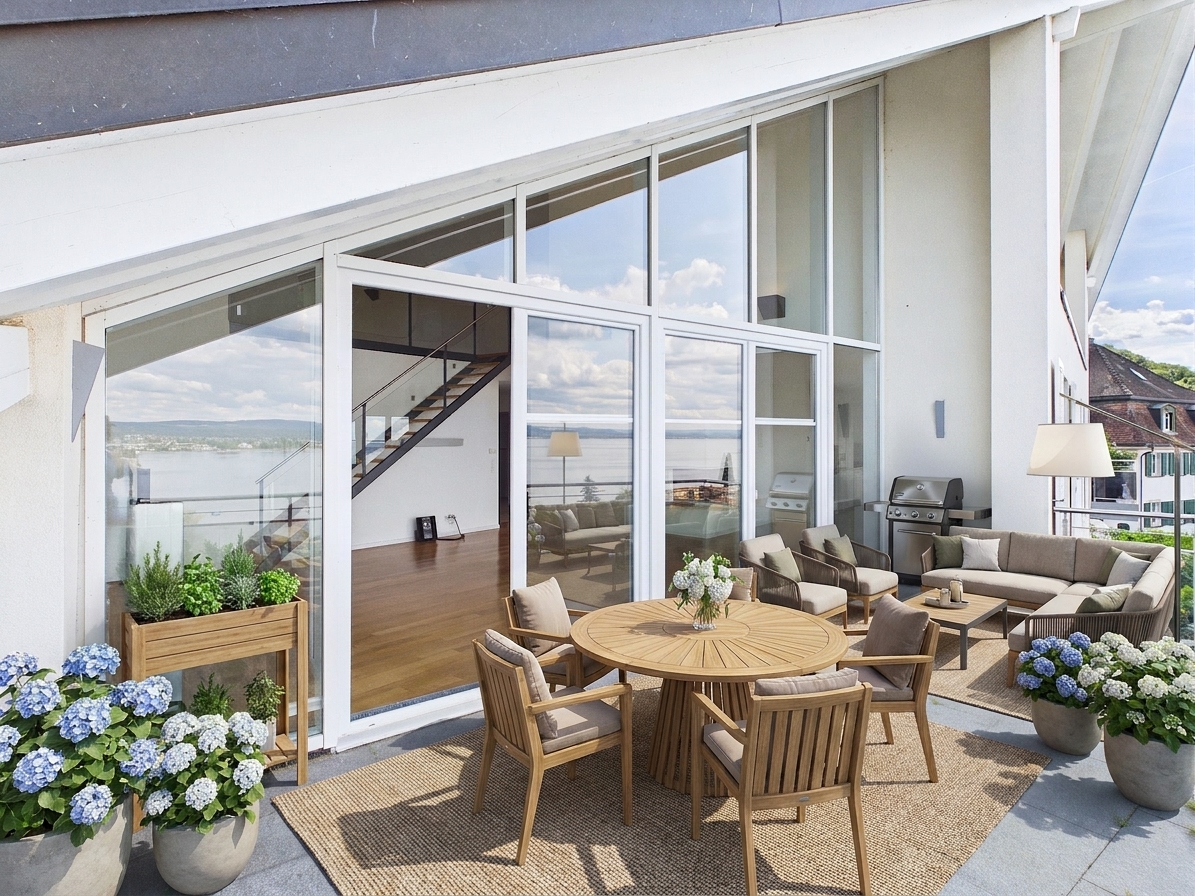 Grandiose Maisonette Wohnung mit Seesicht und 2 Terrassen - 3