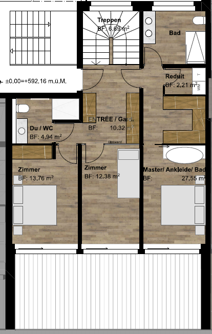5.5-Zimmer-Maisonette mit Hauscharakter an privilegierter Sonnenlage - 3