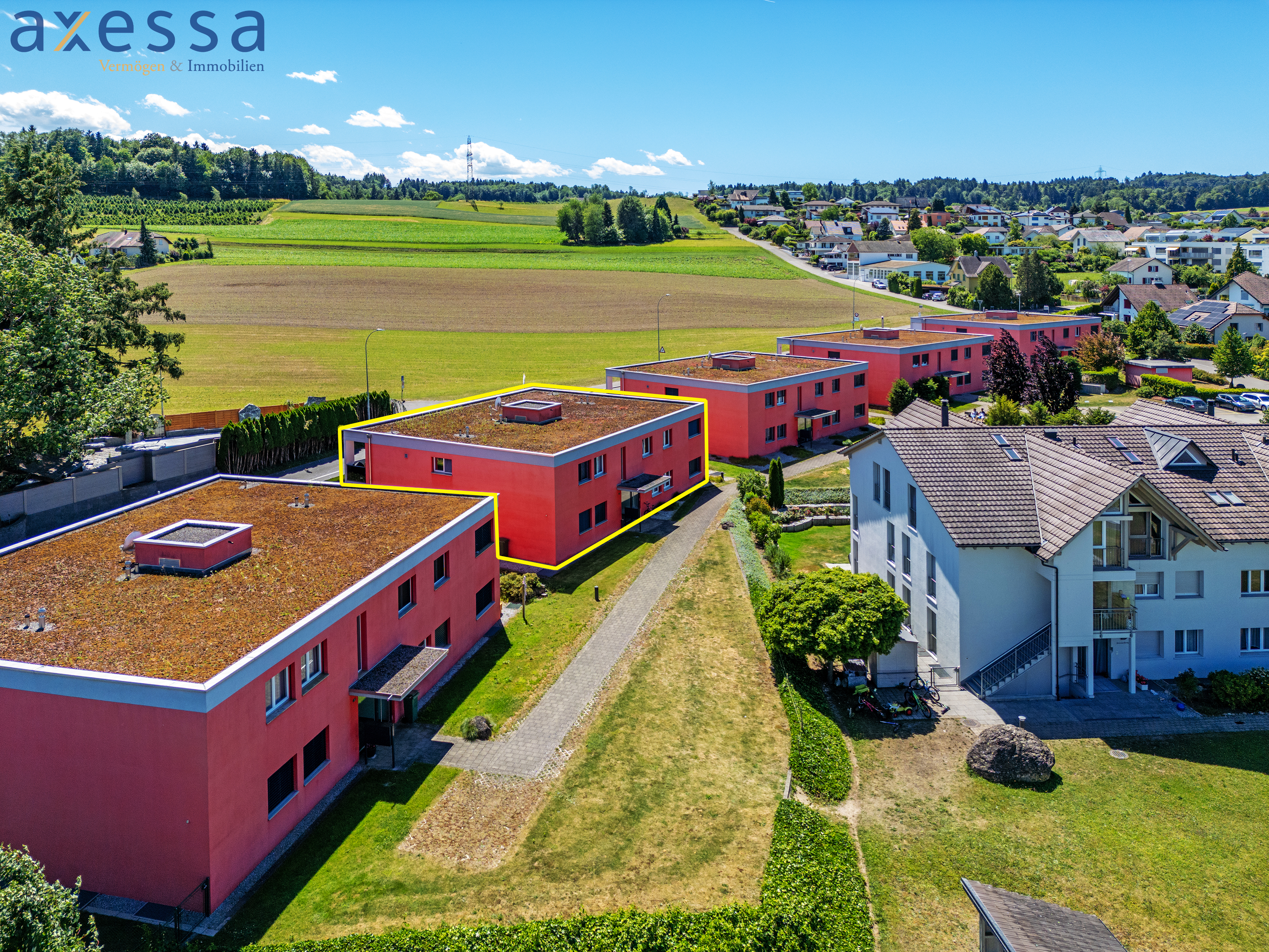 4.5 Zimmerwohnung im Obergeschoss mit Südbalkon in Fischbach-Göslikon - 2