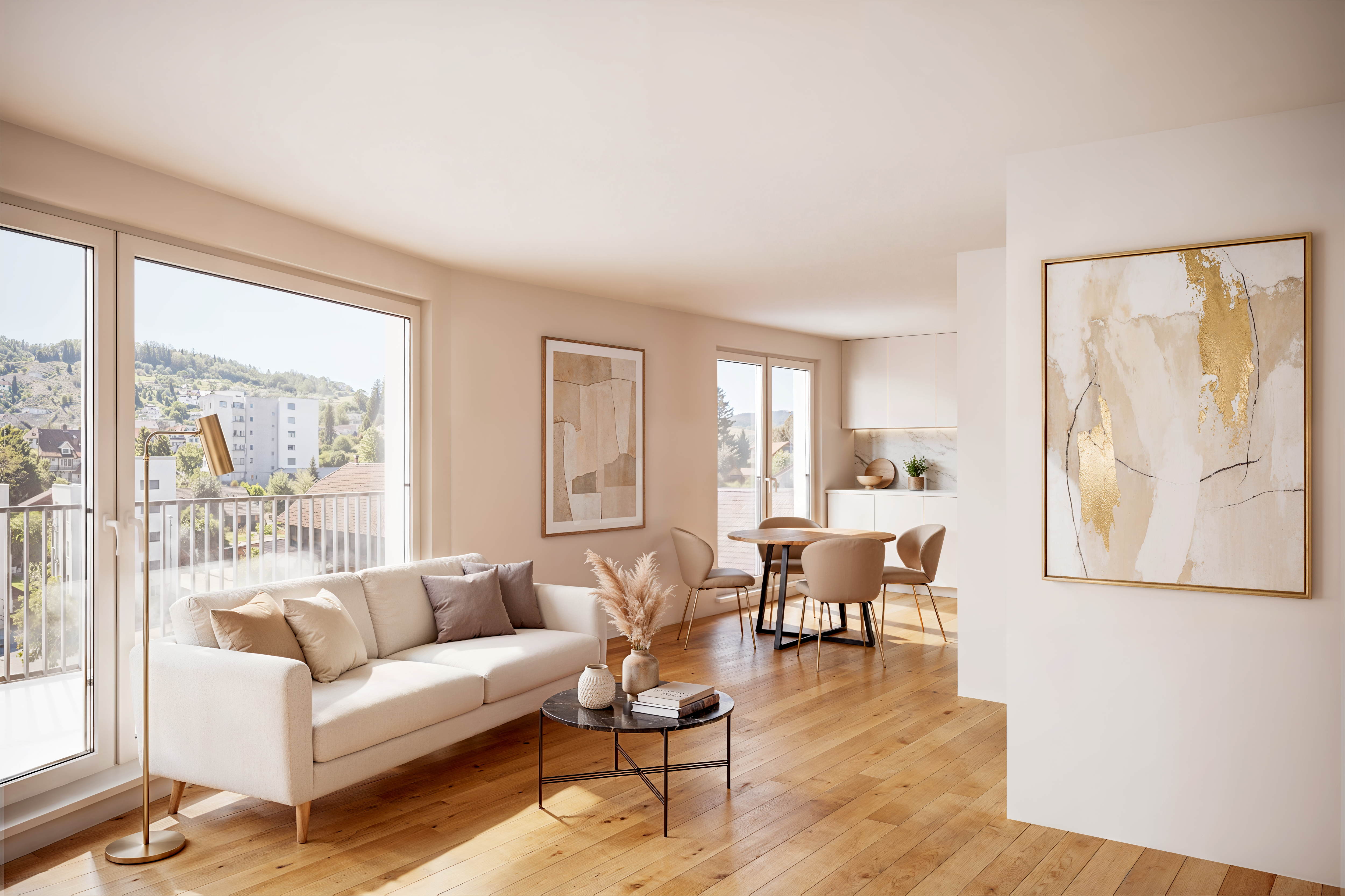 Moderne 2.5-Zimmer-Neubauwohnung mit Balkon  - 3