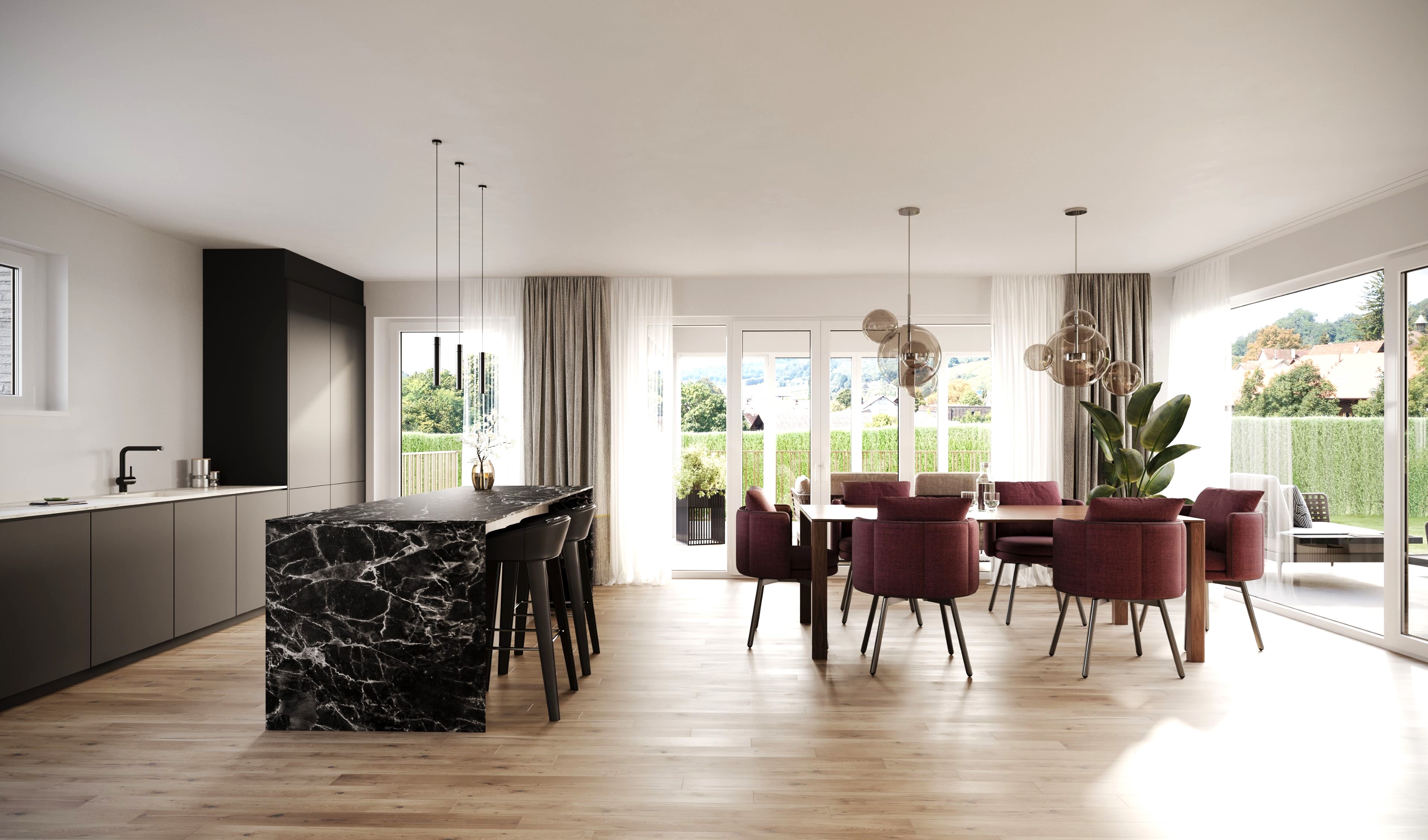 4.5-Zimmer-Maisonette mit grossem Garten in Biel-Benken kaufen - 3