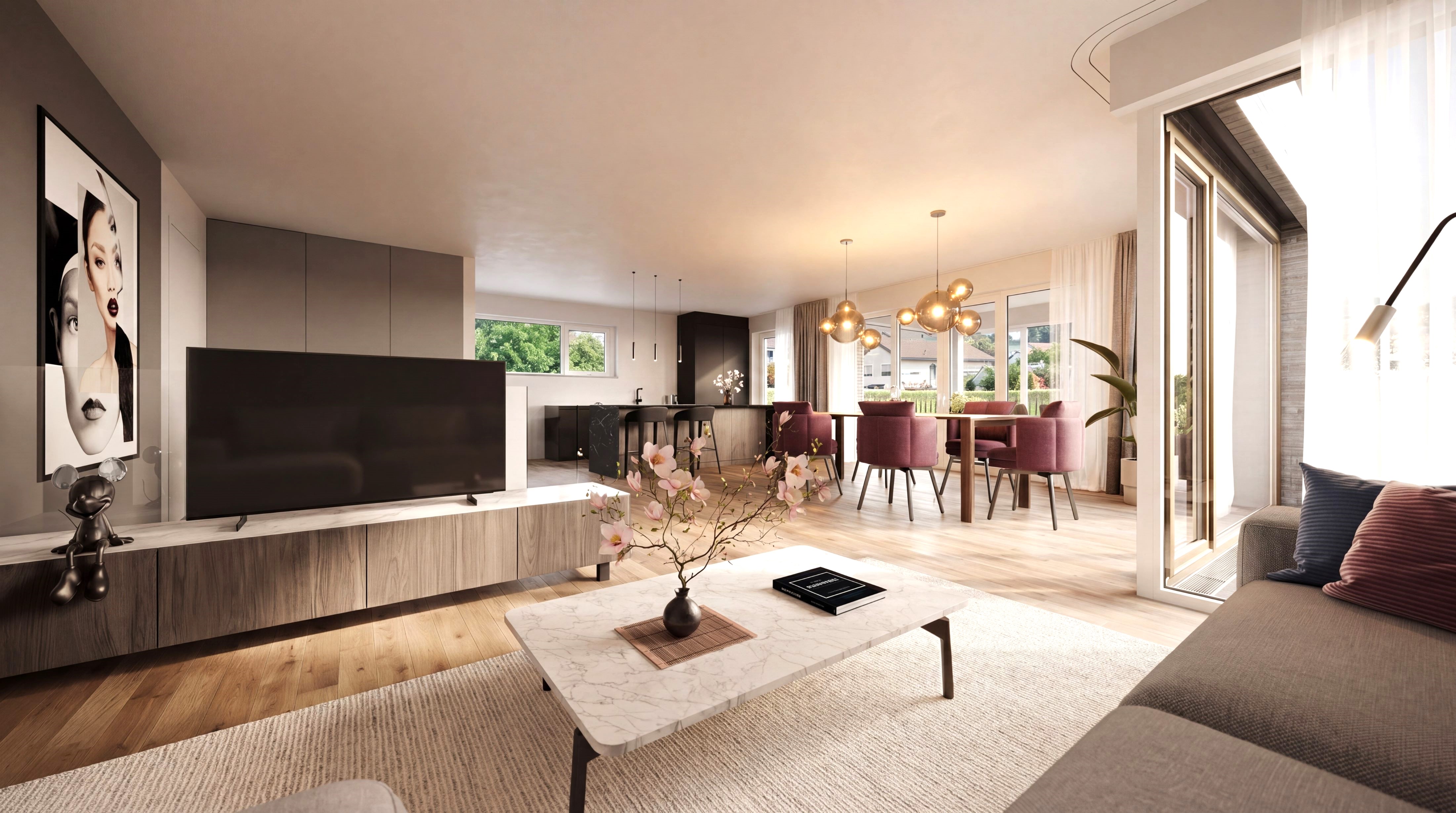 4.5-Zimmer-Maisonette mit grossem Garten in Biel-Benken kaufen - 2