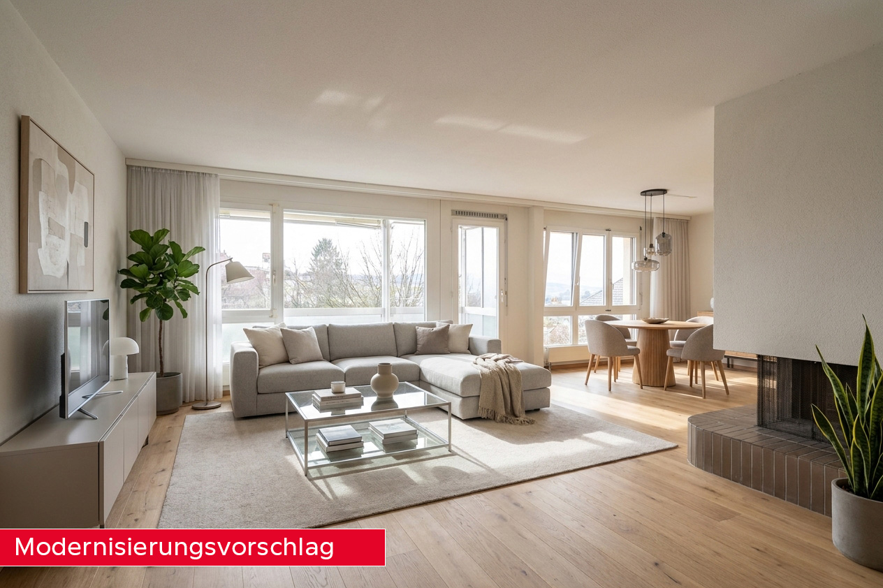 Helle 4.5-Zimmer-Wohnung mit Einstellplatz in Bolligen - 2