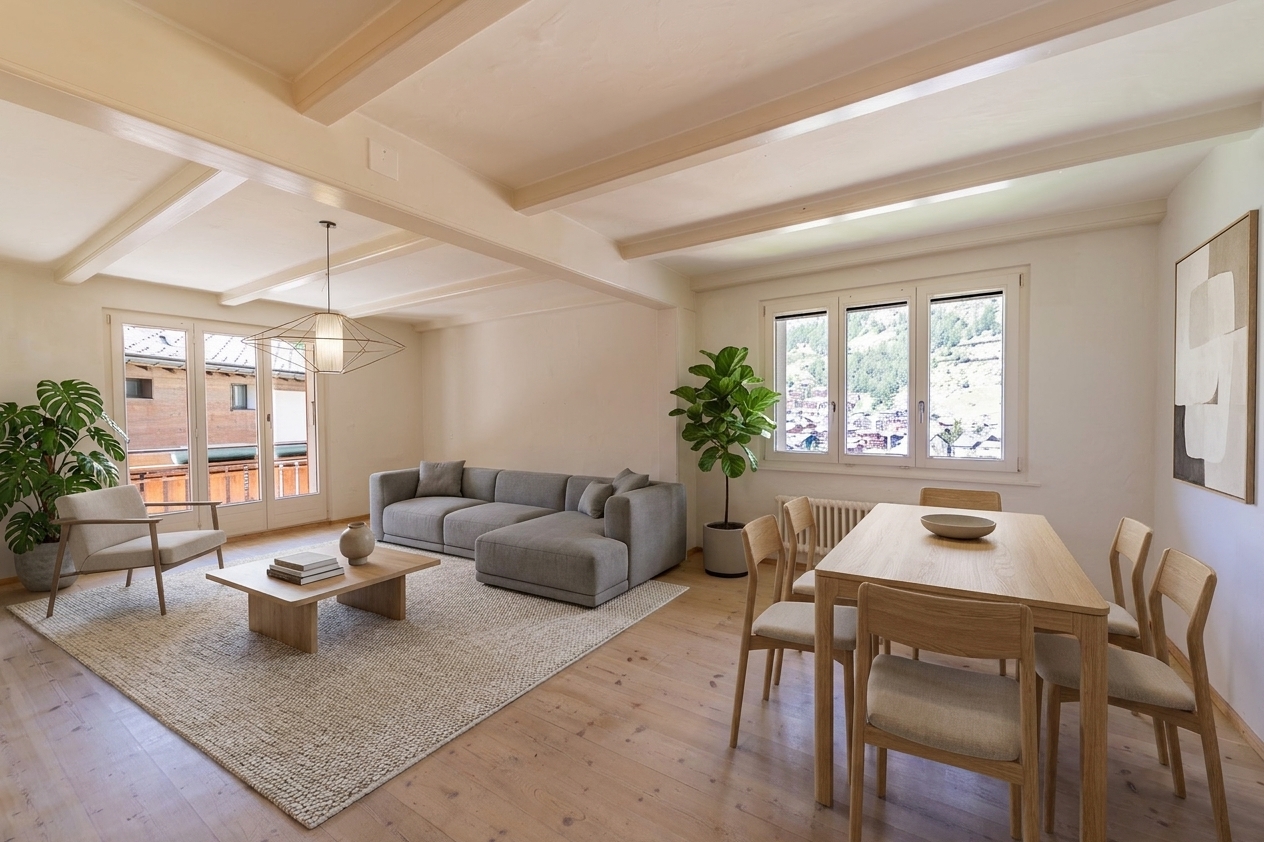 Feriengefühl das ganze Jahr - Zweitwohnung mit Matterhornblick - 2