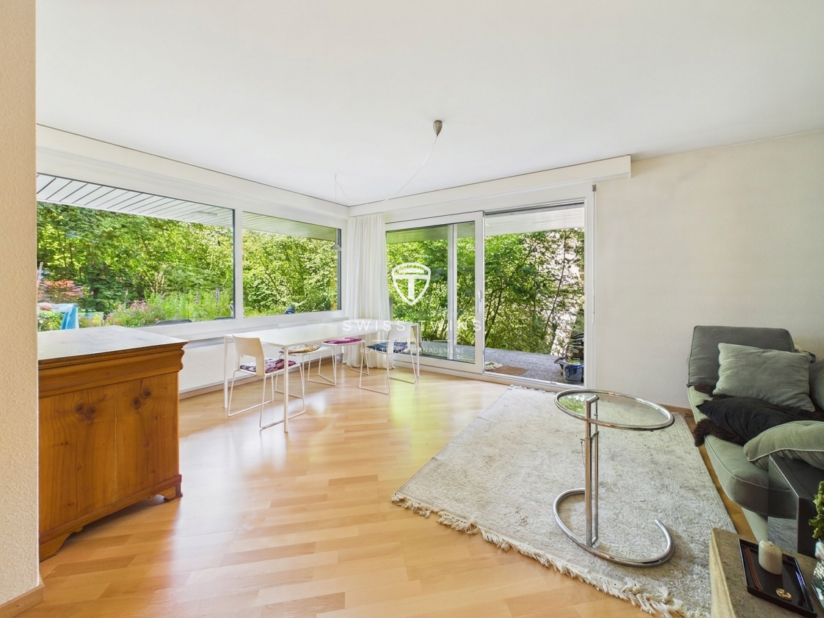 1-Zimmer-Gartenwohnung mit Cheminée in Zürich mieten - 2