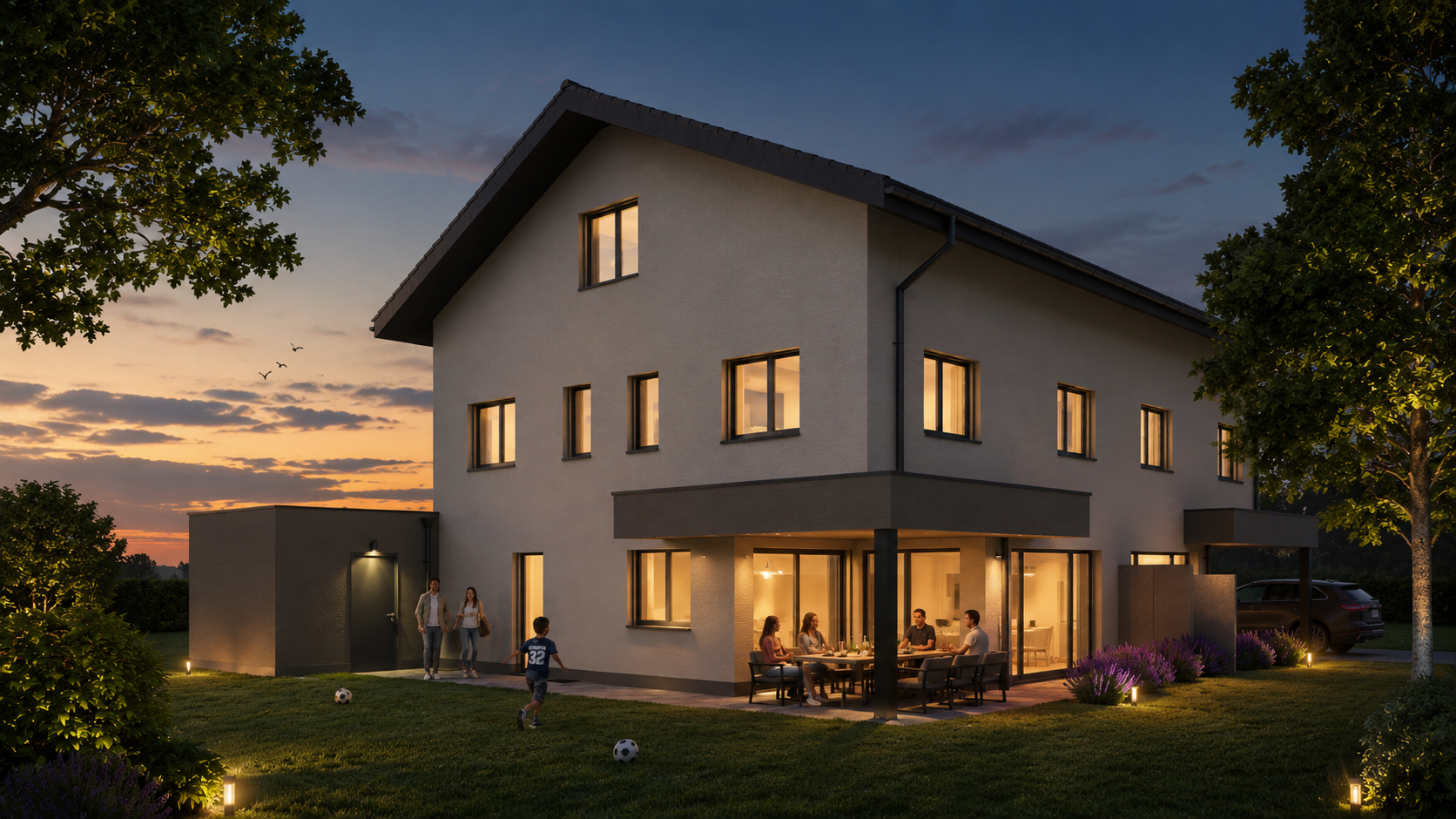5.5-Zi.-Haushälfte in Beinwil am See, Energieklasse A - 1