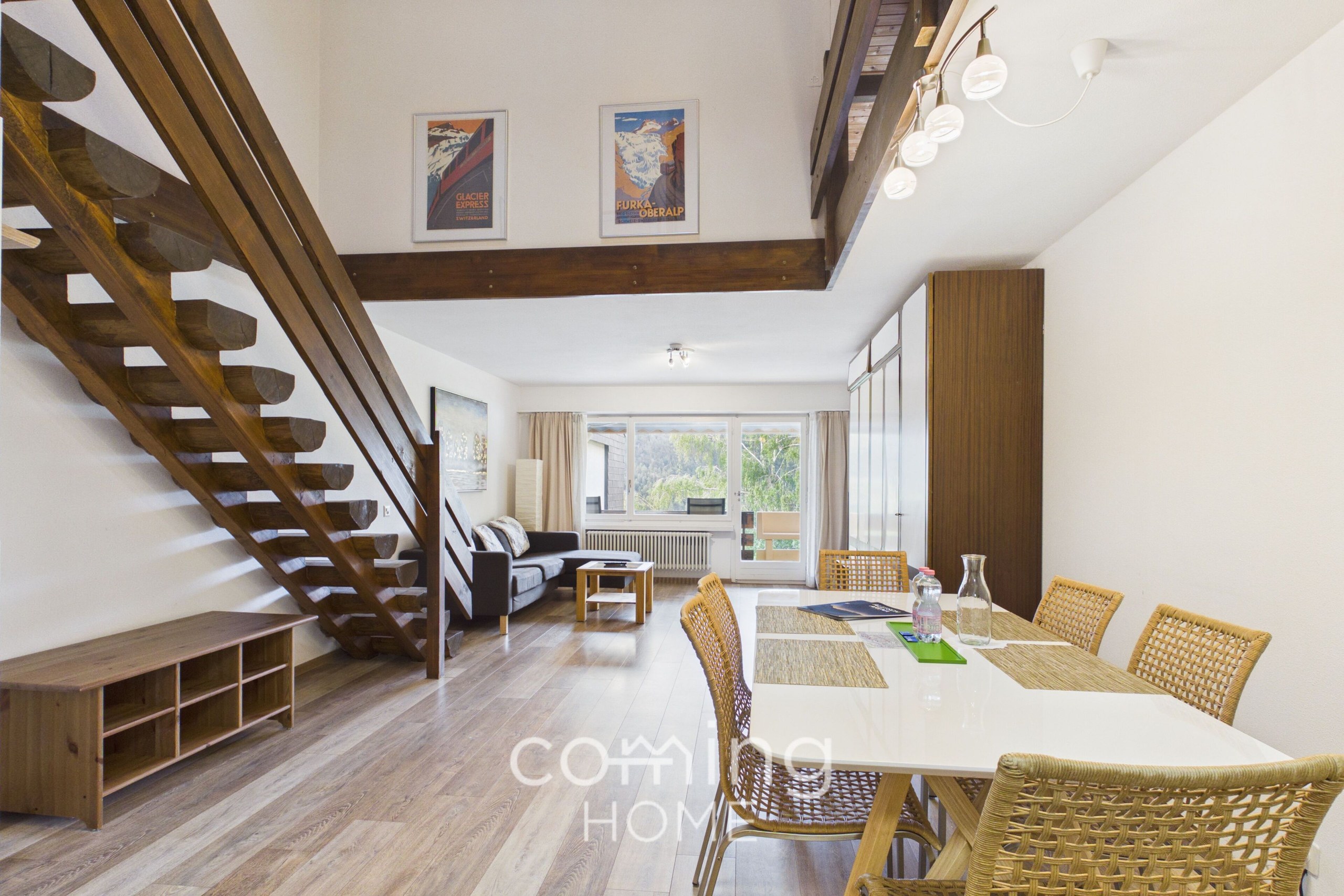 2.5-Zimmer-Duplexwohnung mit Balkon und Bergblick in Mörel kaufen - 2