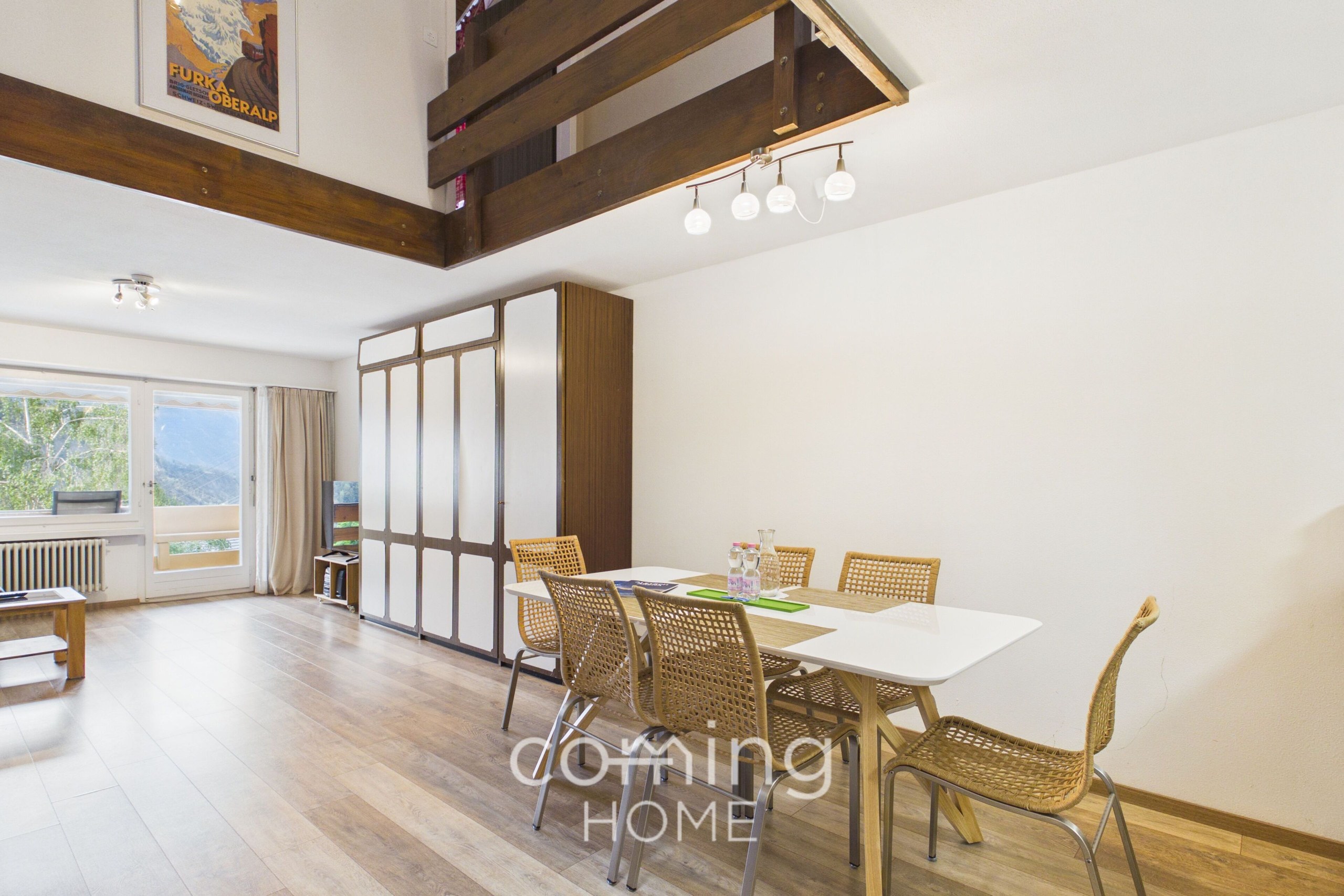 2.5-Zimmer-Duplexwohnung mit Balkon und Bergblick in Mörel kaufen - 3