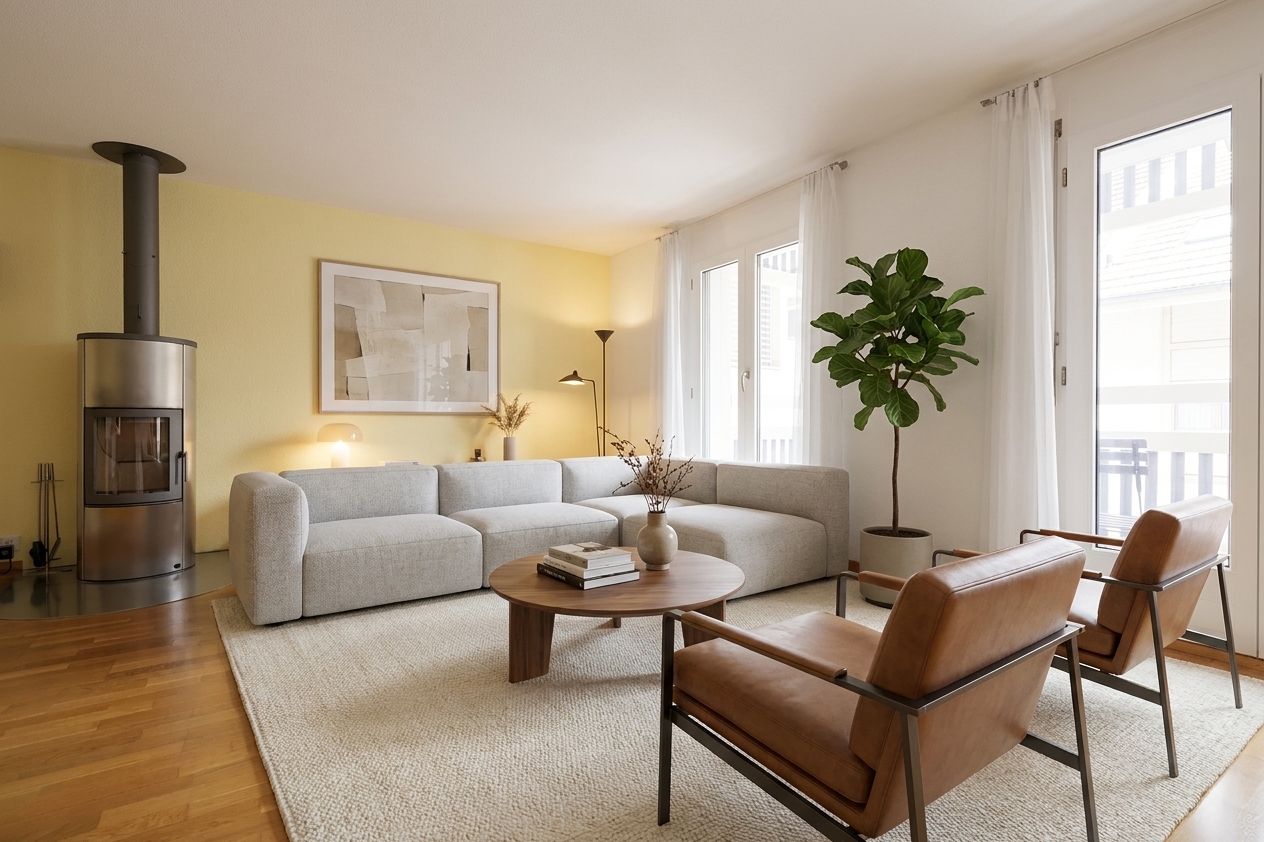5.5-Zimmer-Reihenhaus mit Aussensitzplätzen, zwei Balkonen und einem Einstellhallenplatz - 2