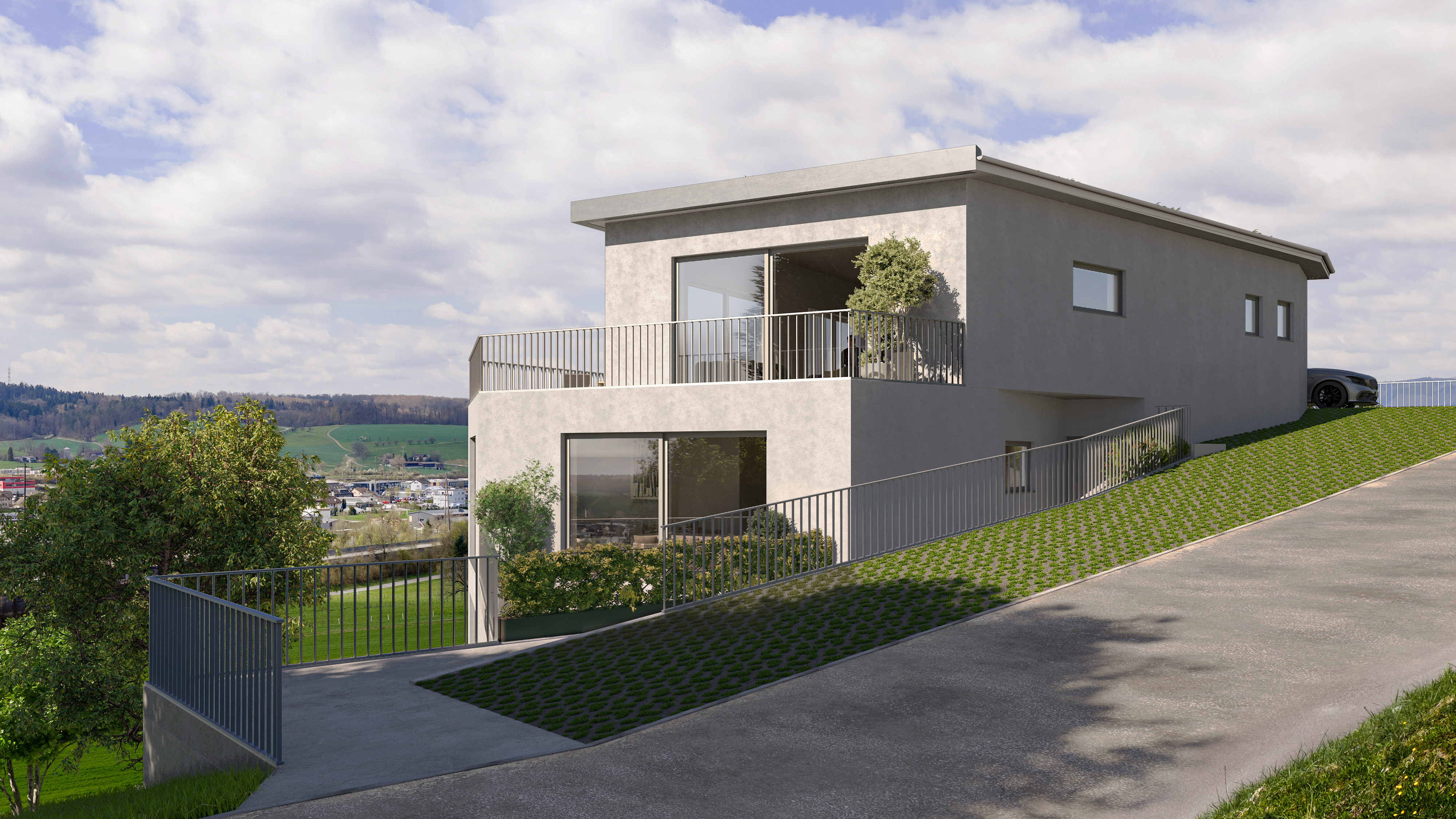 Attika-Maisonette-Wohnung mit Weitsicht am Frickberg in Frick - 3