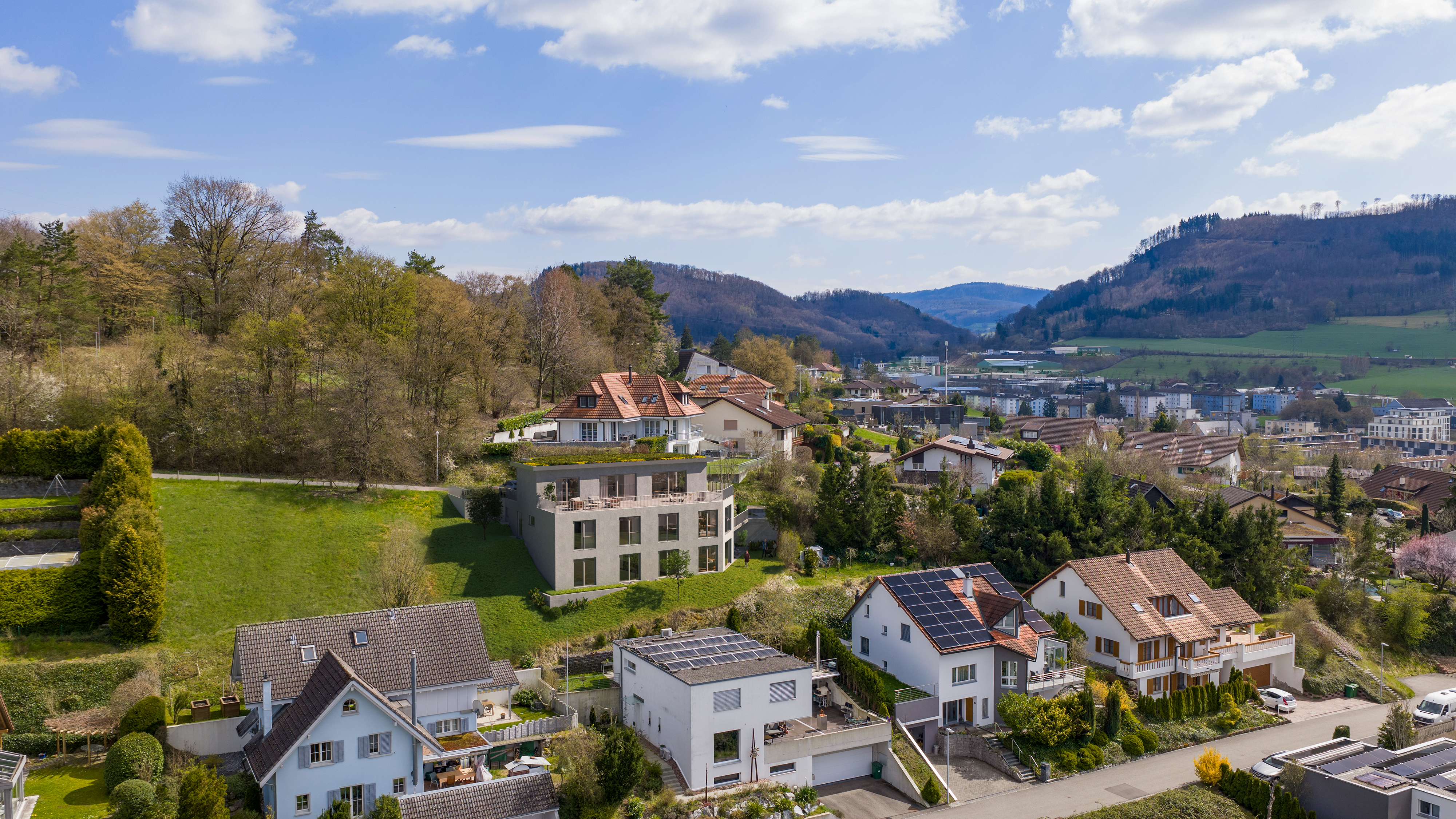 4.5-Zimmer-Gartenwohnung mit unverbaubarer Aussicht in Frick kaufen - 2