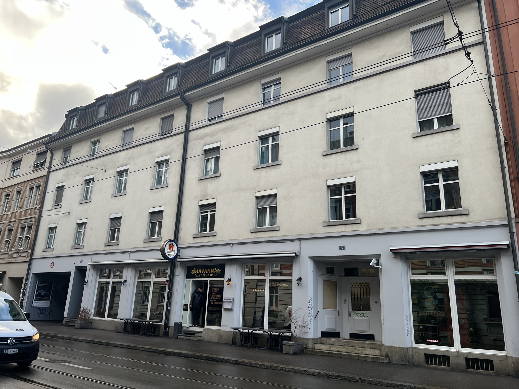 Tiefgaragenparkplatz Motorrad an der Klybeckstrasse, Basel mieten - 1