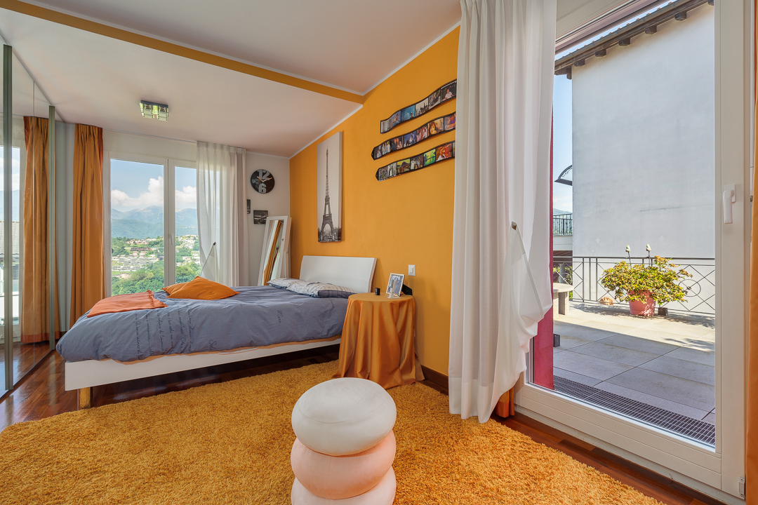 Villa 5.5 locali con vista e giardino a Davesco-Soragno - 2