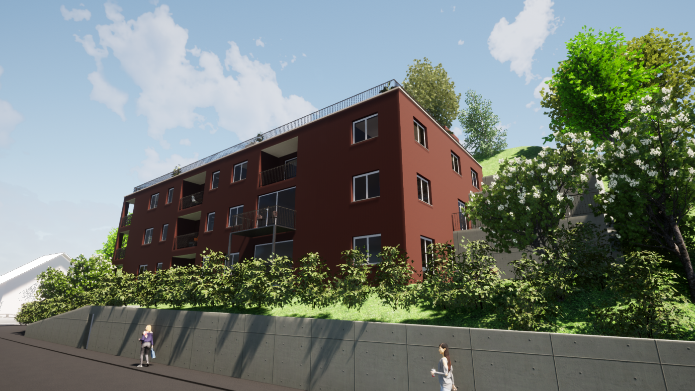 Bewilligtes MFH-Projekt: 12 Einheiten in Langnau i. E. kaufen - 3
