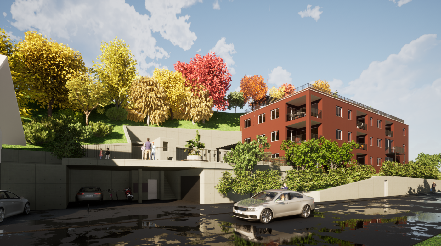 Bewilligtes MFH-Projekt: 12 Einheiten in Langnau i. E. kaufen - 1