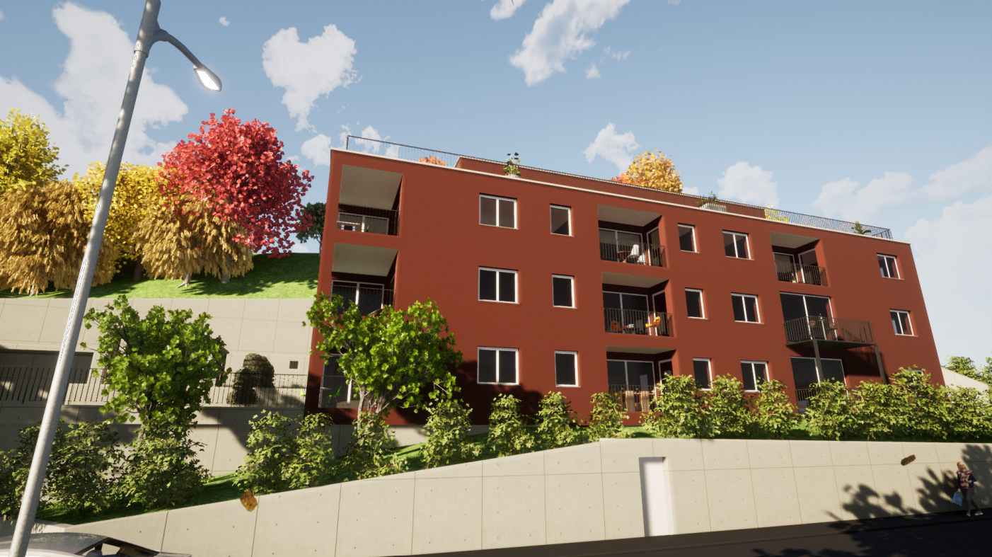 Bewilligtes MFH-Projekt: 12 Einheiten in Langnau i. E. kaufen - 4