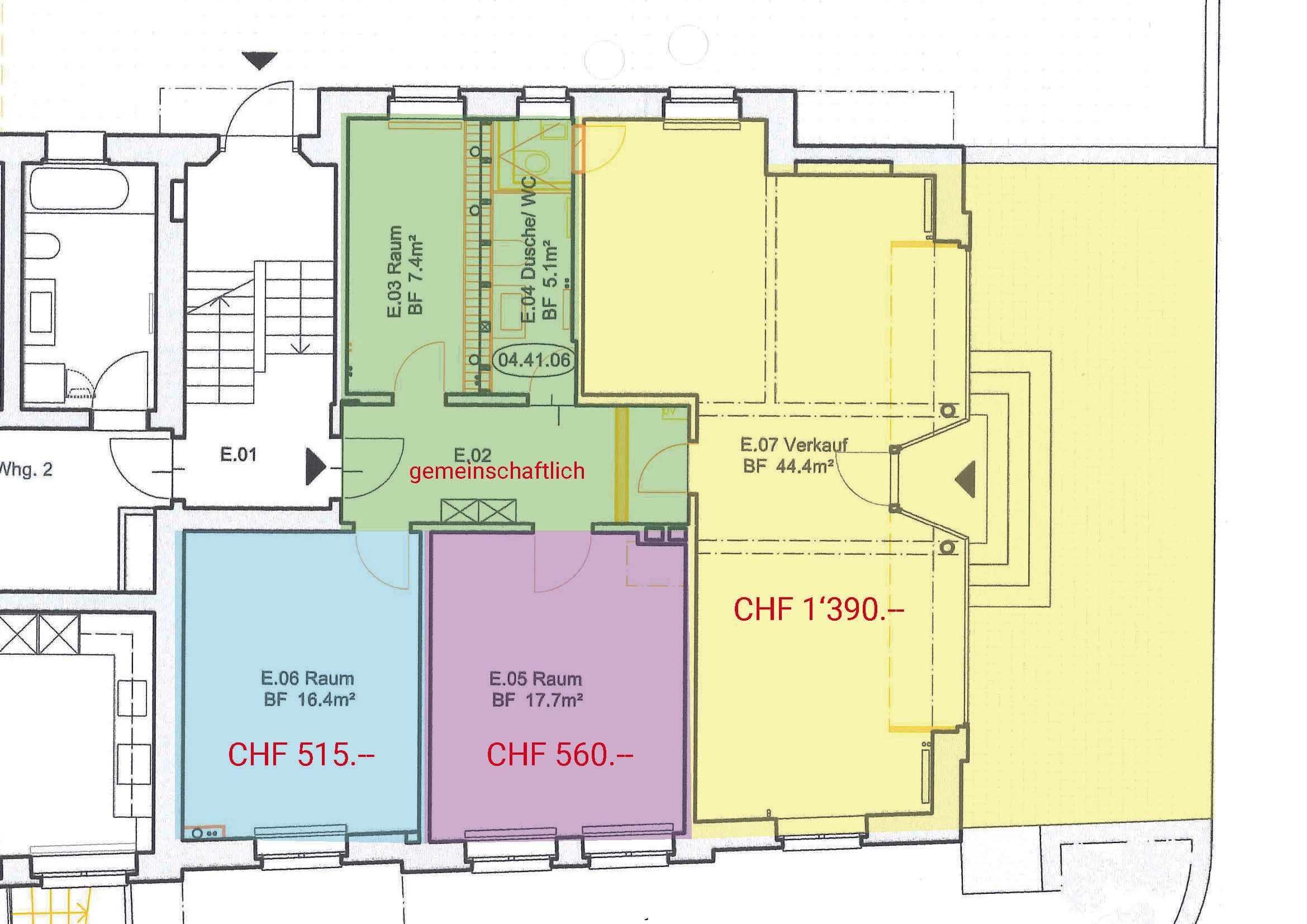 Kompakter Gewerberaum 16 m², zentral in Walenstadt mieten - 3