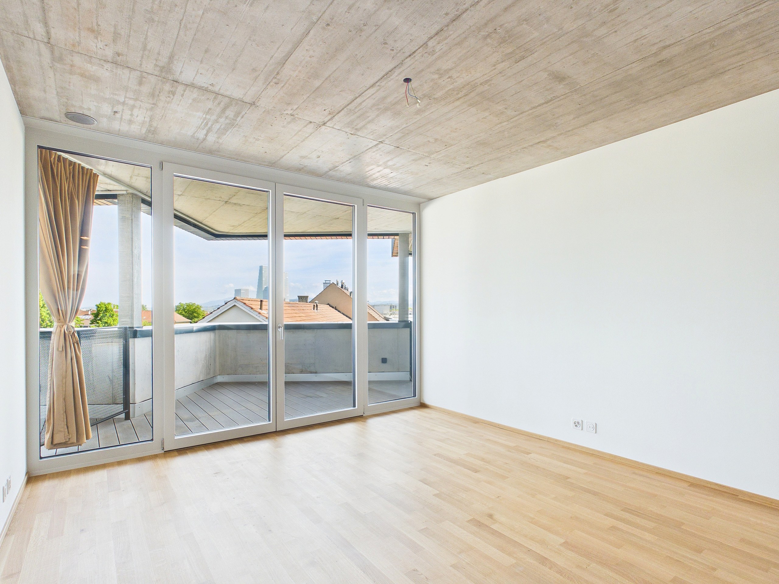 2-Zimmer mit Balkon und Stadtblick in Basel mieten - 2