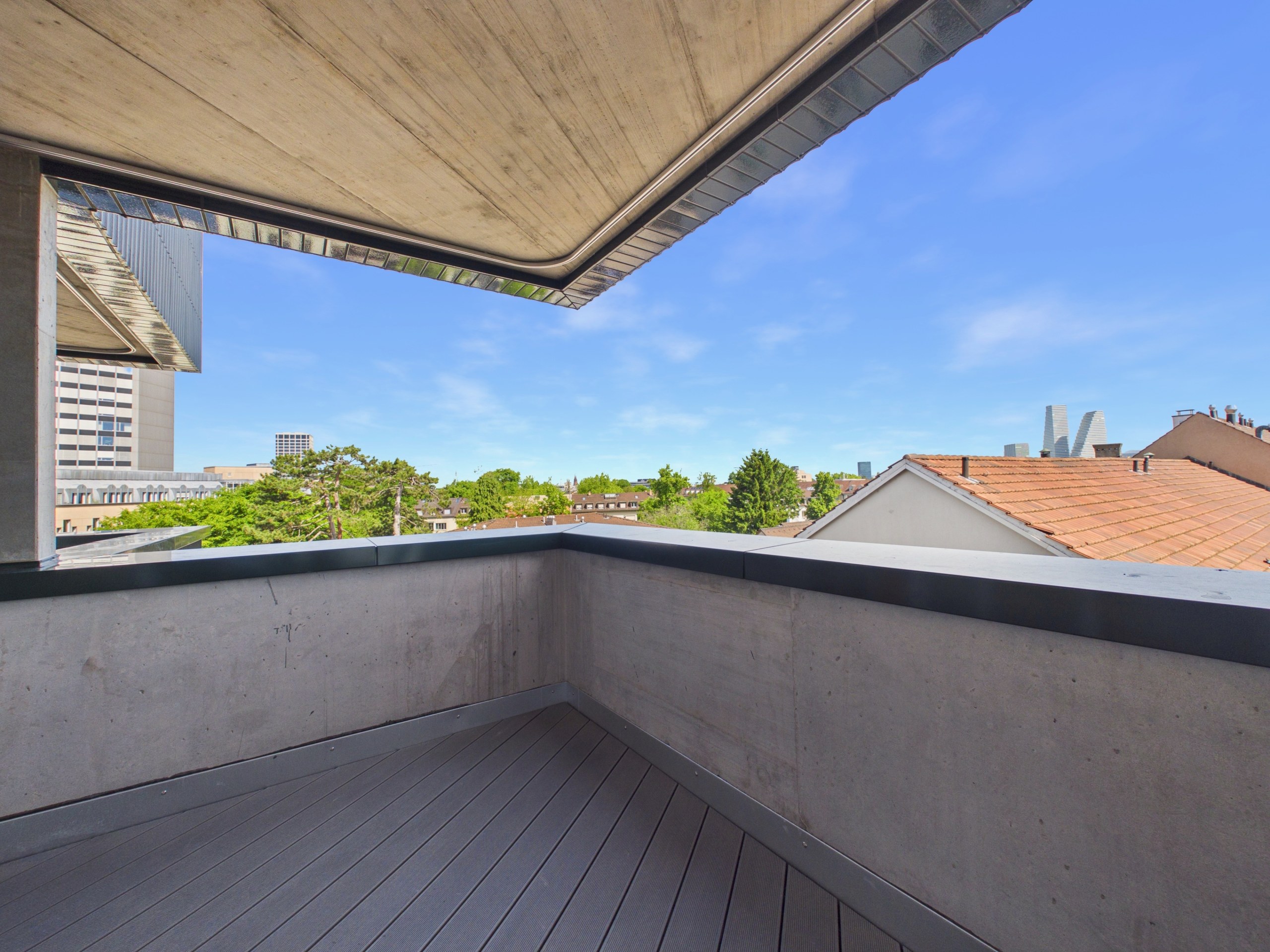 2-Zimmer mit Balkon und Stadtblick in Basel mieten - 3