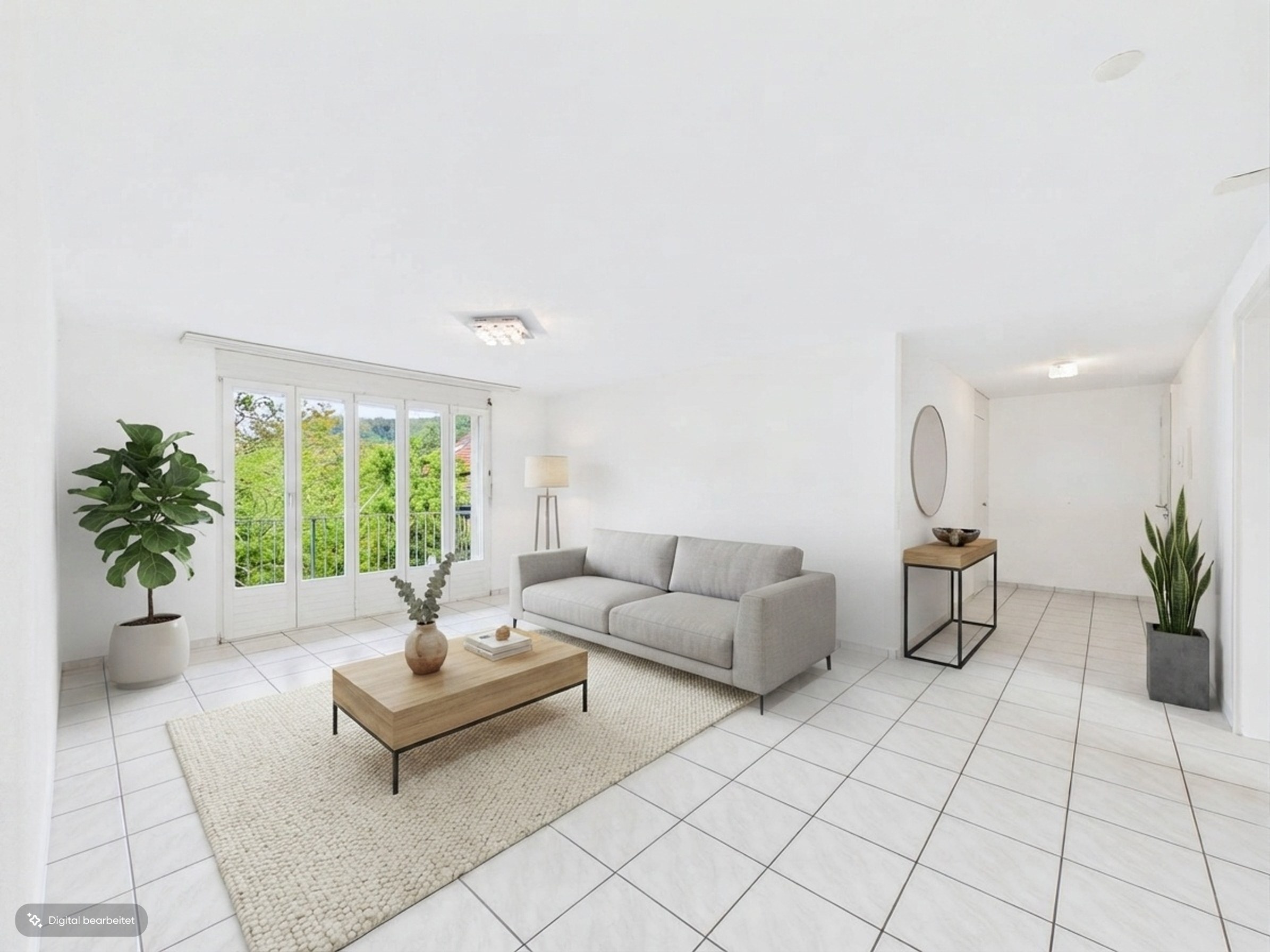 Helle 4.5-Zimmer-Wohnung mit Balkon in Hornussen mieten - 2