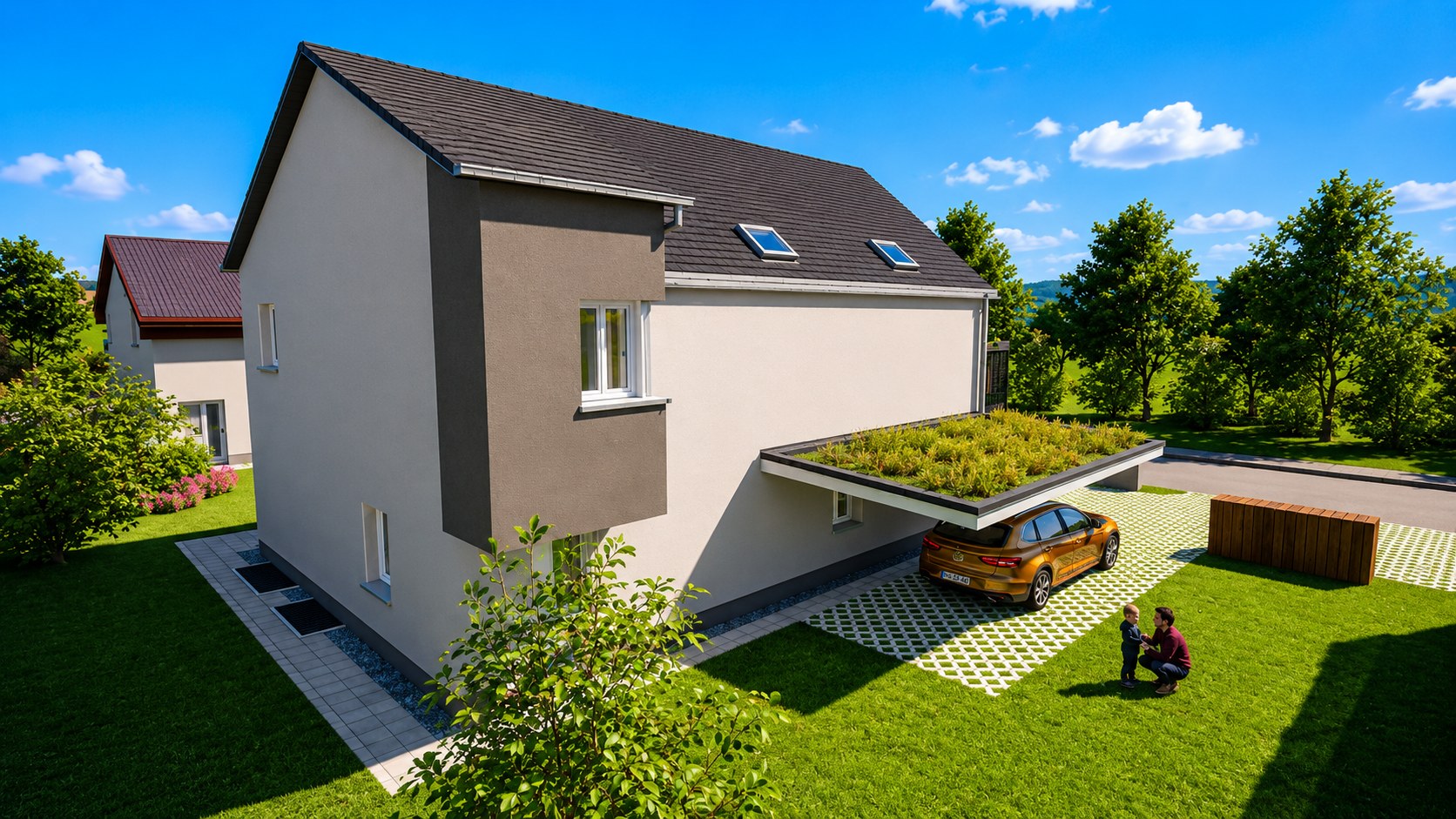 Neubau 6.5-Zi.-Einfamilienhaus mit Garten - 3