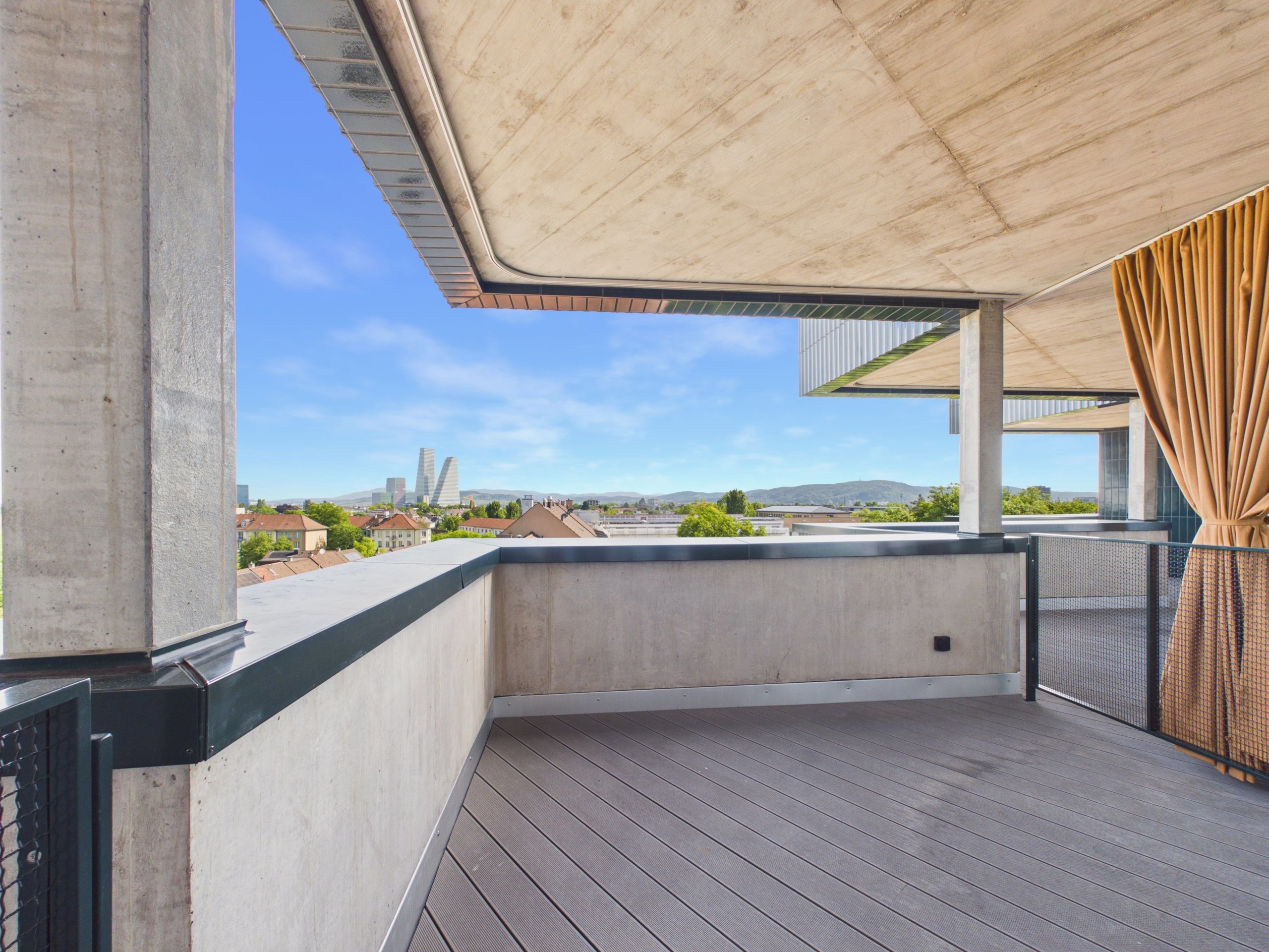 2-Zimmer mit Balkon und Stadtblick in Basel mieten - 2