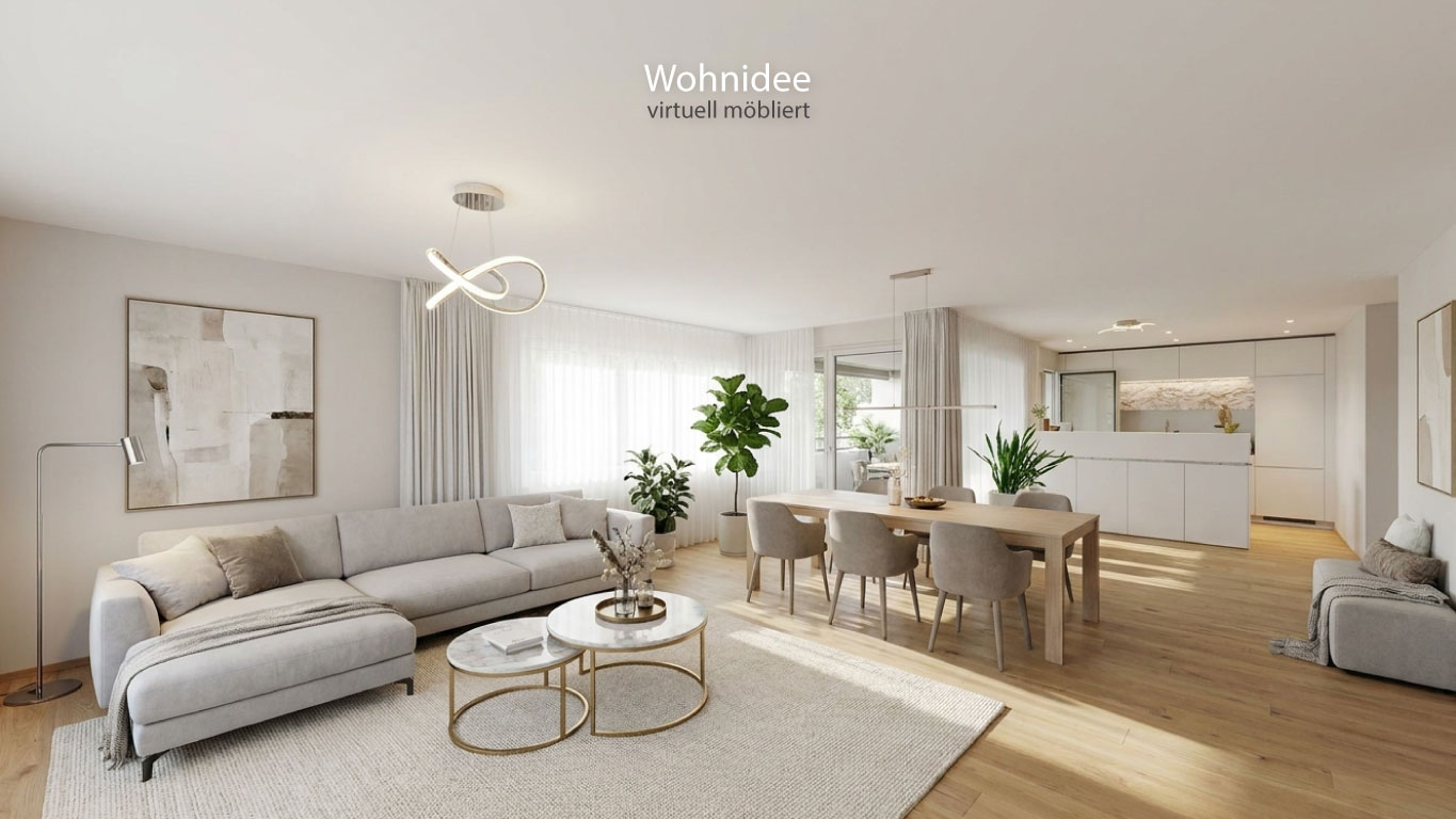Helle 4.5-Zimmer-Wohnung mit Loggia in Mels kaufen - 2