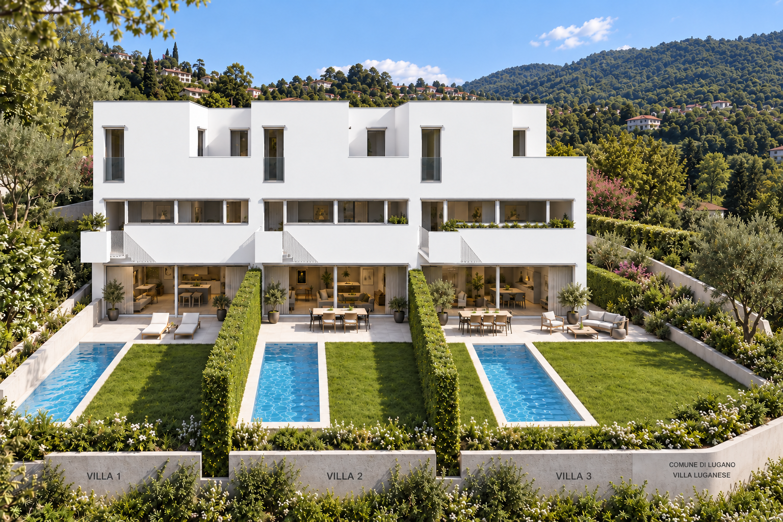 Casa a schiera 5.5 locali a Villa Luganese, anche residenza secondaria - 1