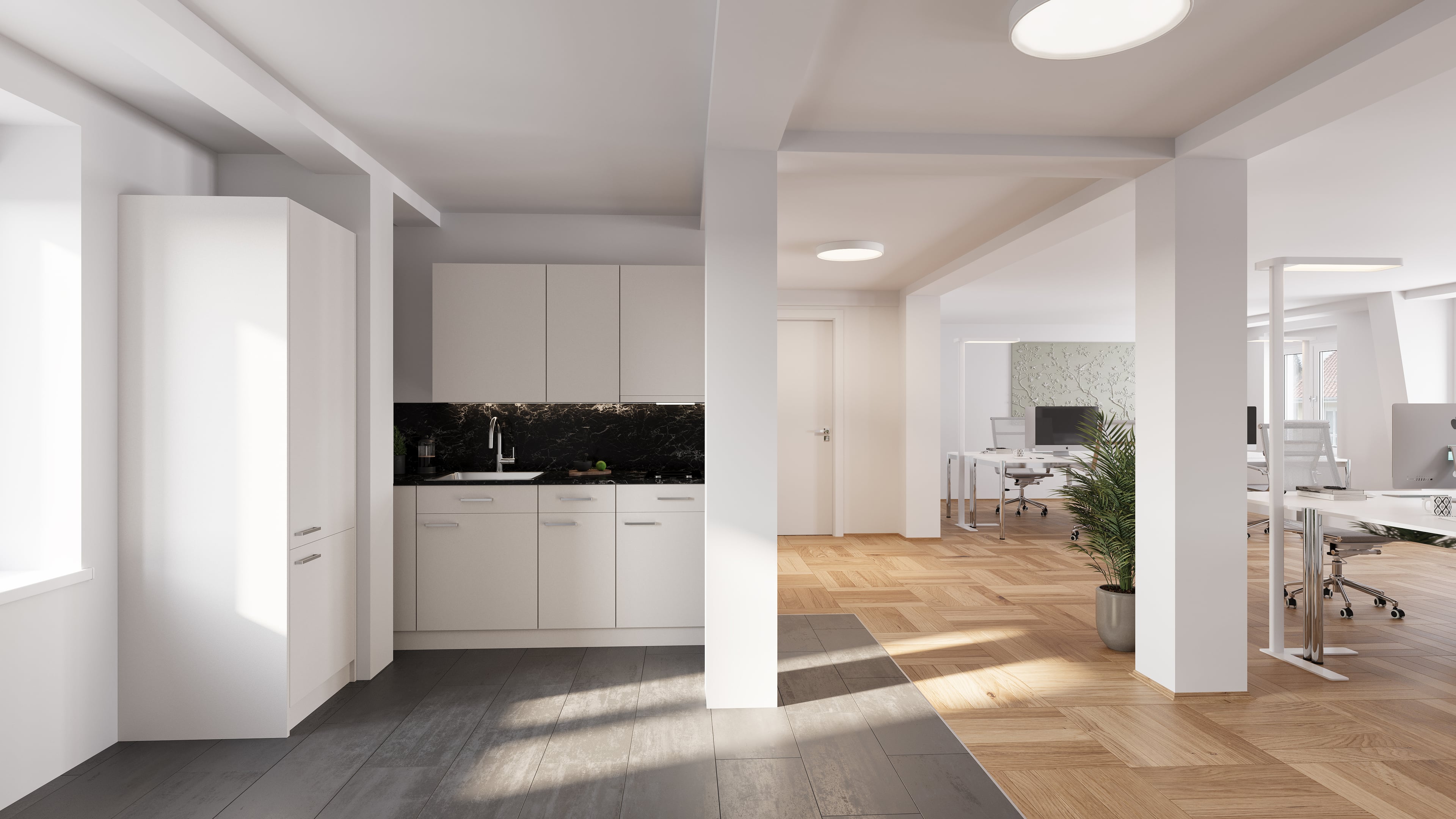 135 m² Büro im 4. OG an der Seestrasse Zürich mieten - 2