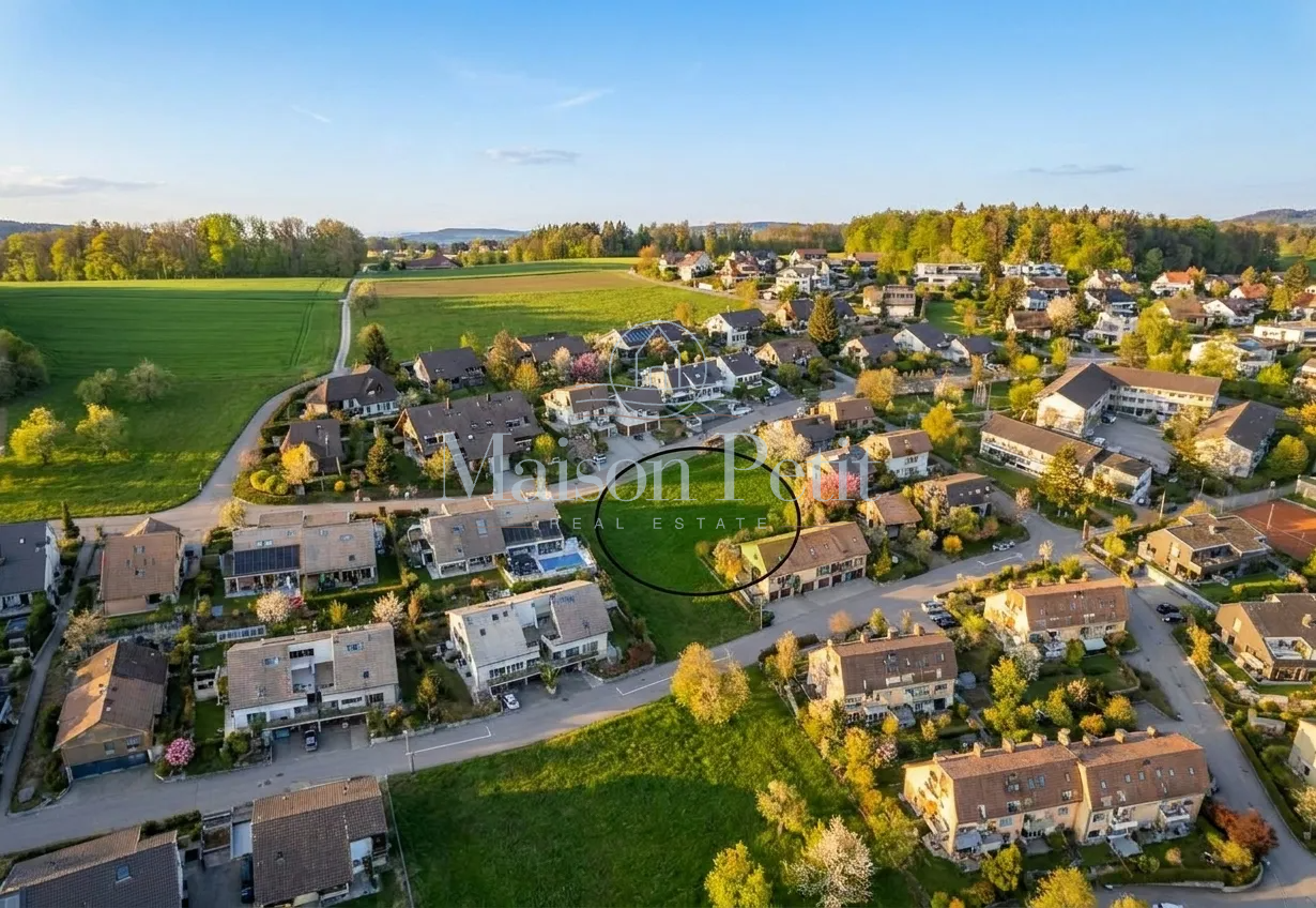 Grandiose Bauparzellen mit je 554 m² und guter Erschliessung in Buchs ZH kaufen - 1