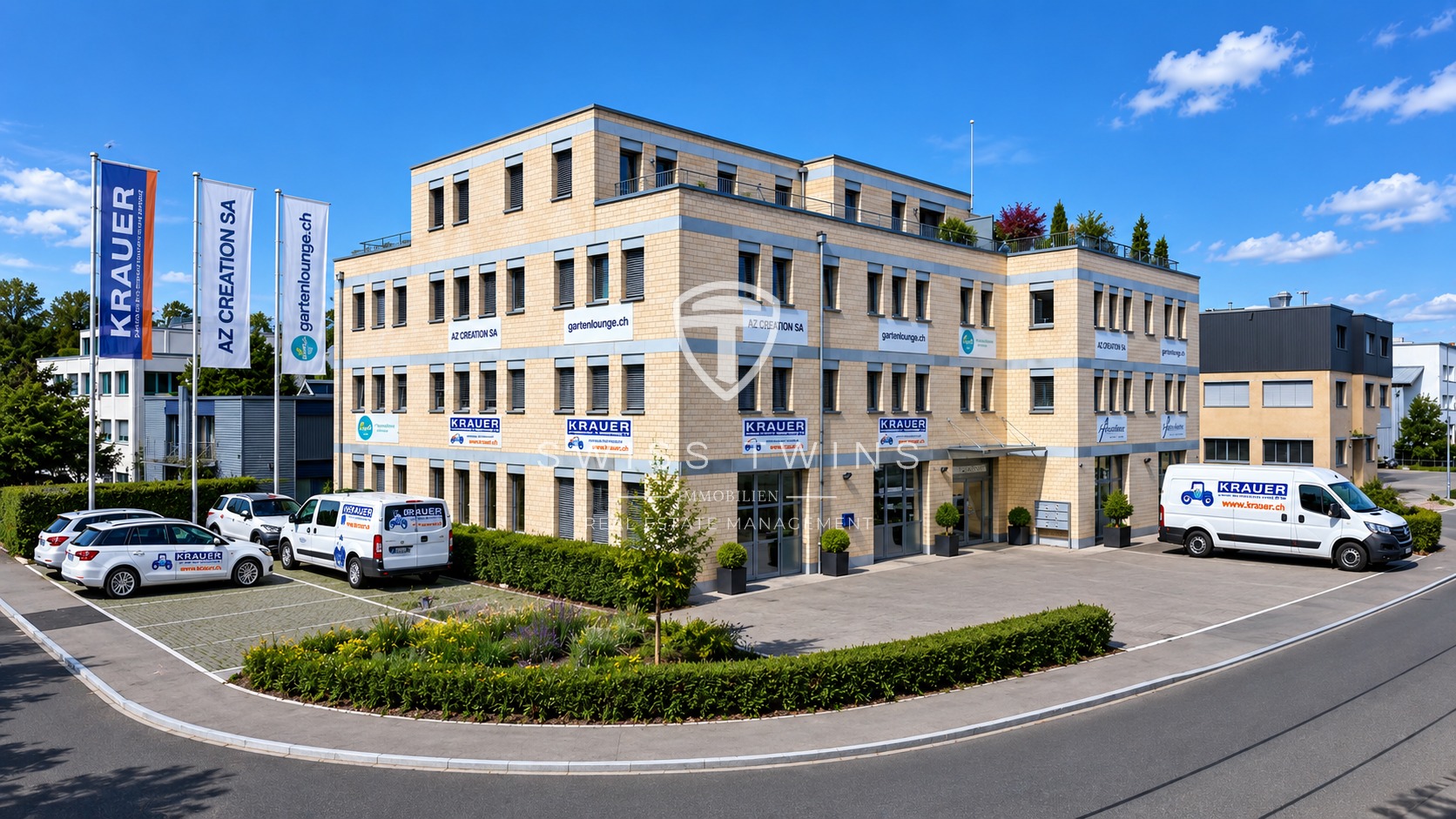 Moderne Gewerbeflächen mit Dachterrasse in Fehraltorf - 3