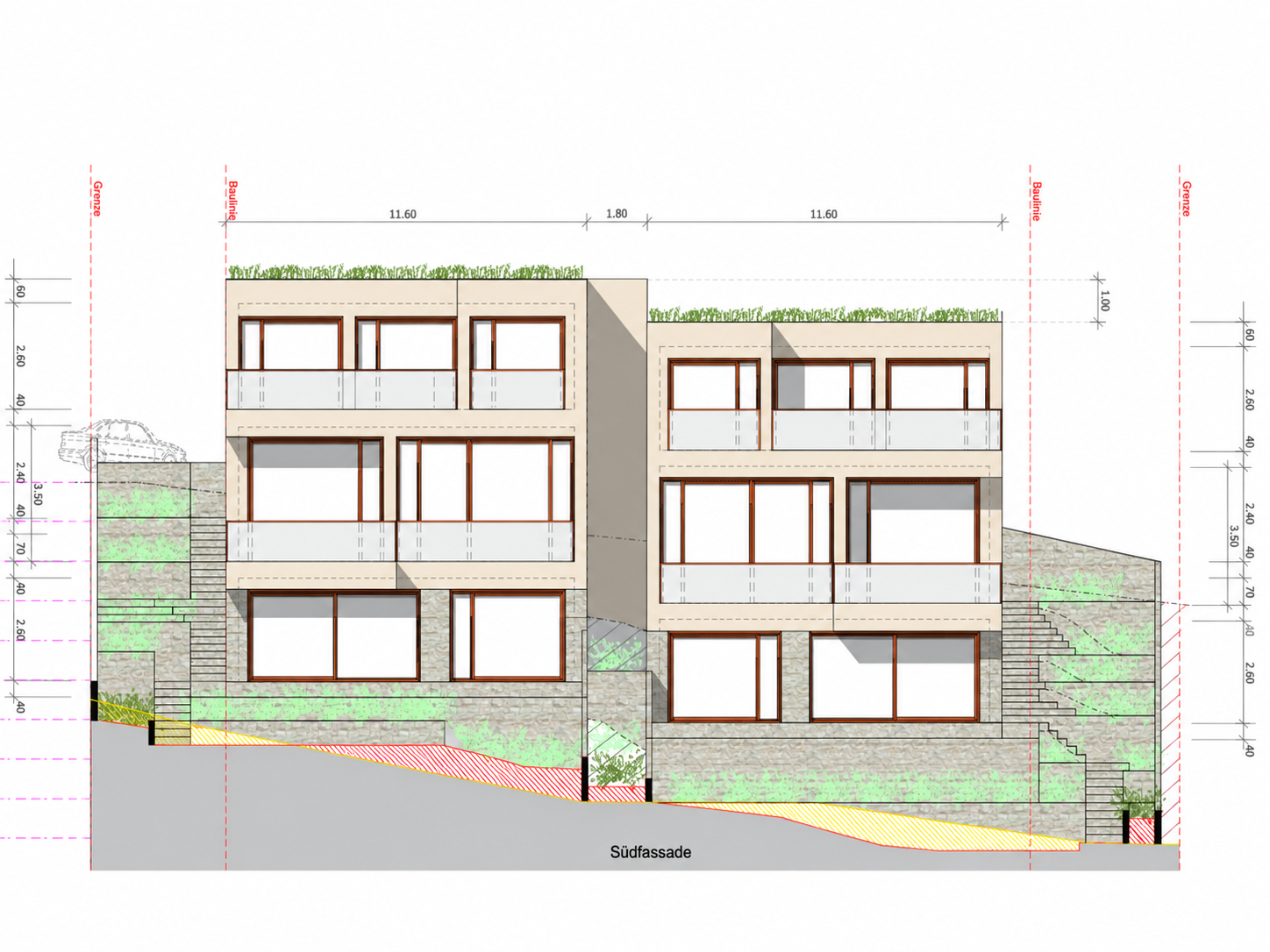 6.5-Zimmer-Doppeleinfamilienhaus mit Weitsicht in Buchs ZH kaufen - 3